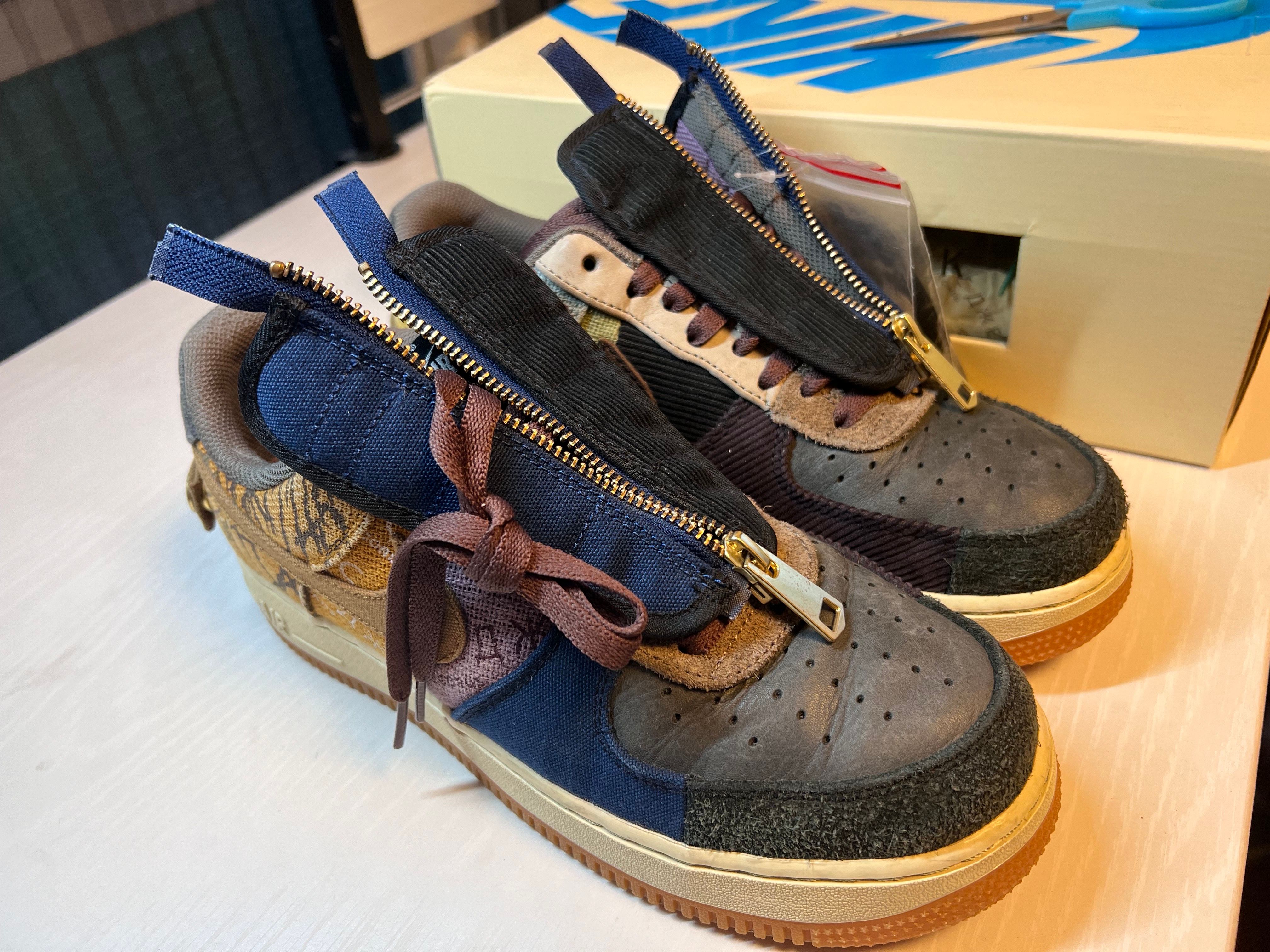 Travis Scott × Nike Air Force 1 Low Cactus Jack "Multi Color"