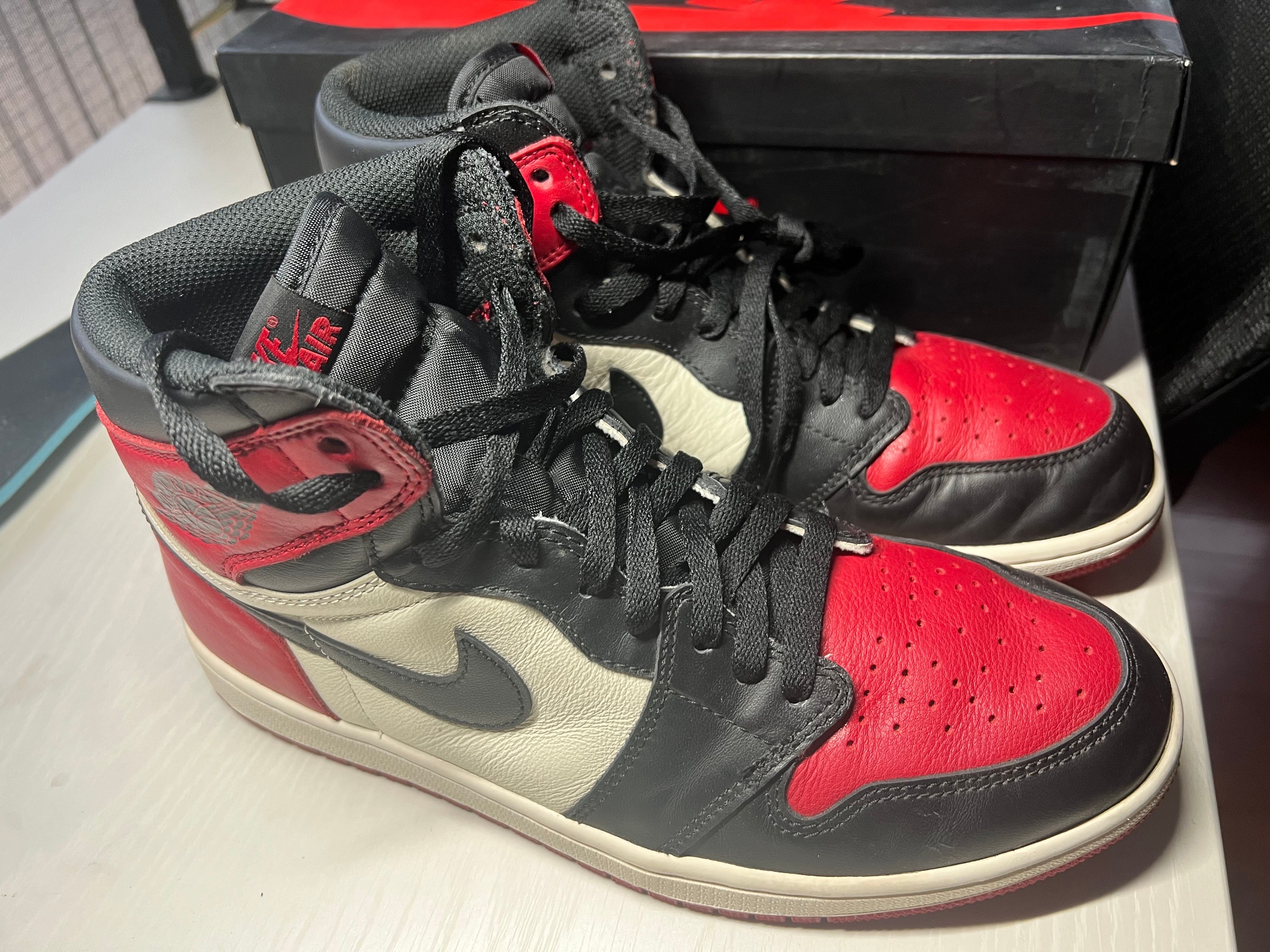 Nike Air Jordan 1 Retro High OG "Bred Toe"