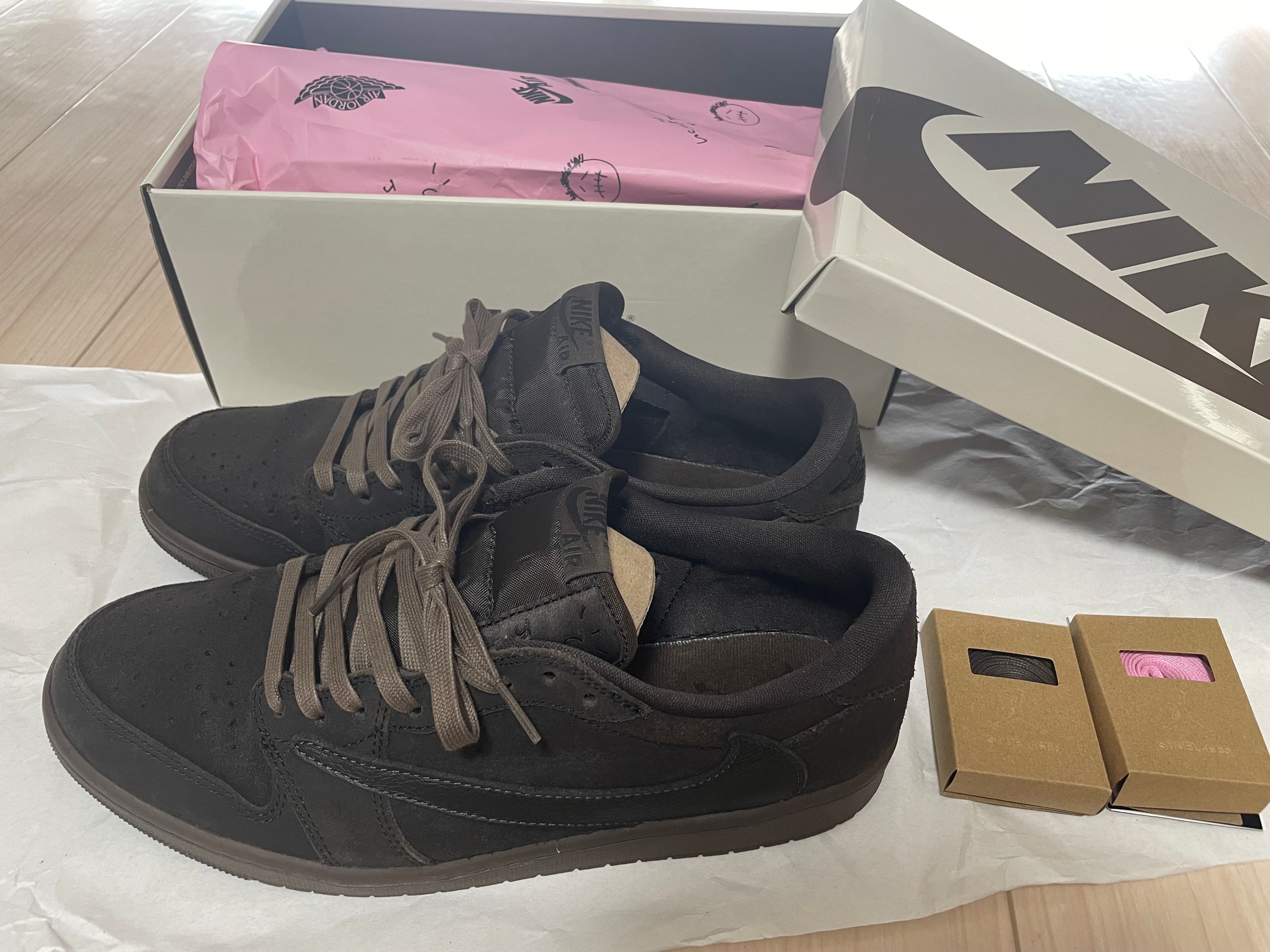 Travis Scott × Nike Air Jordan 1 Low OG SP "Velvet Brown and Dark Mocha"