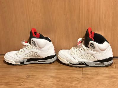 Air jordan 5 retro white cement outlet