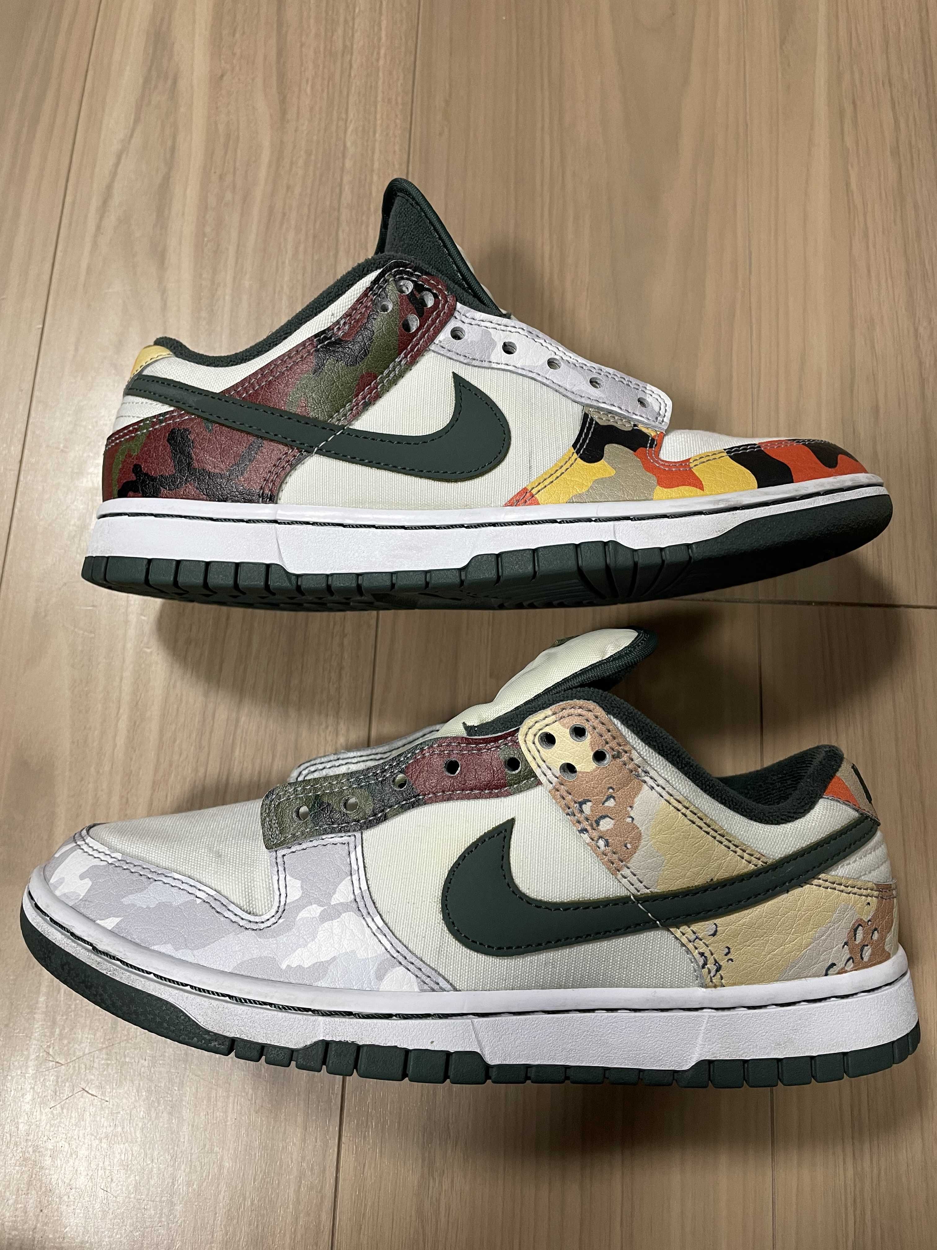 Nike Dunk Low "Sail Multi Camo"