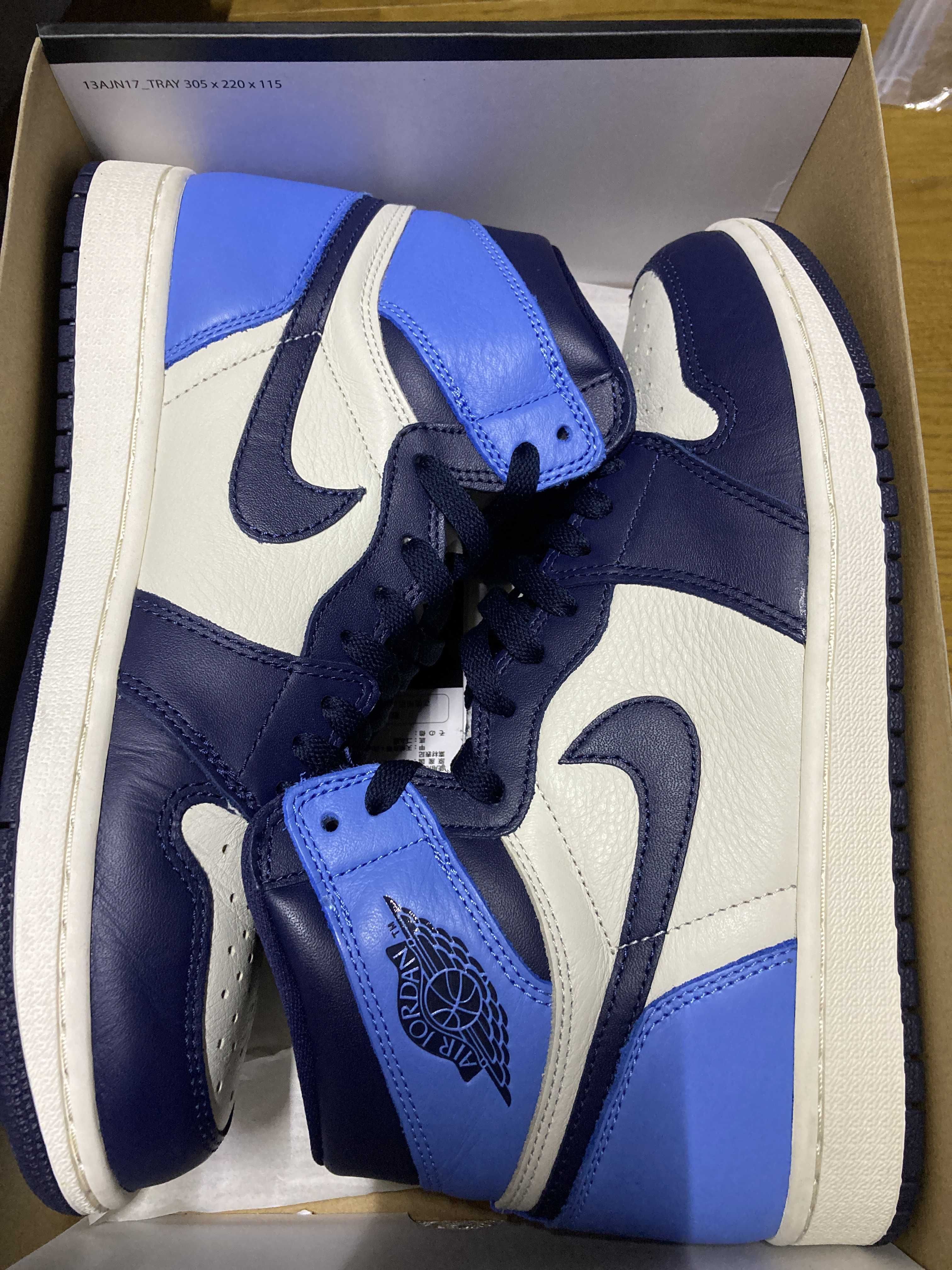 Nike Air Jordan 1 Retro High OG "Obsidian/University Blue"