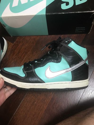 Diamond Supply × Nike SB Dunk High "Tiffany"