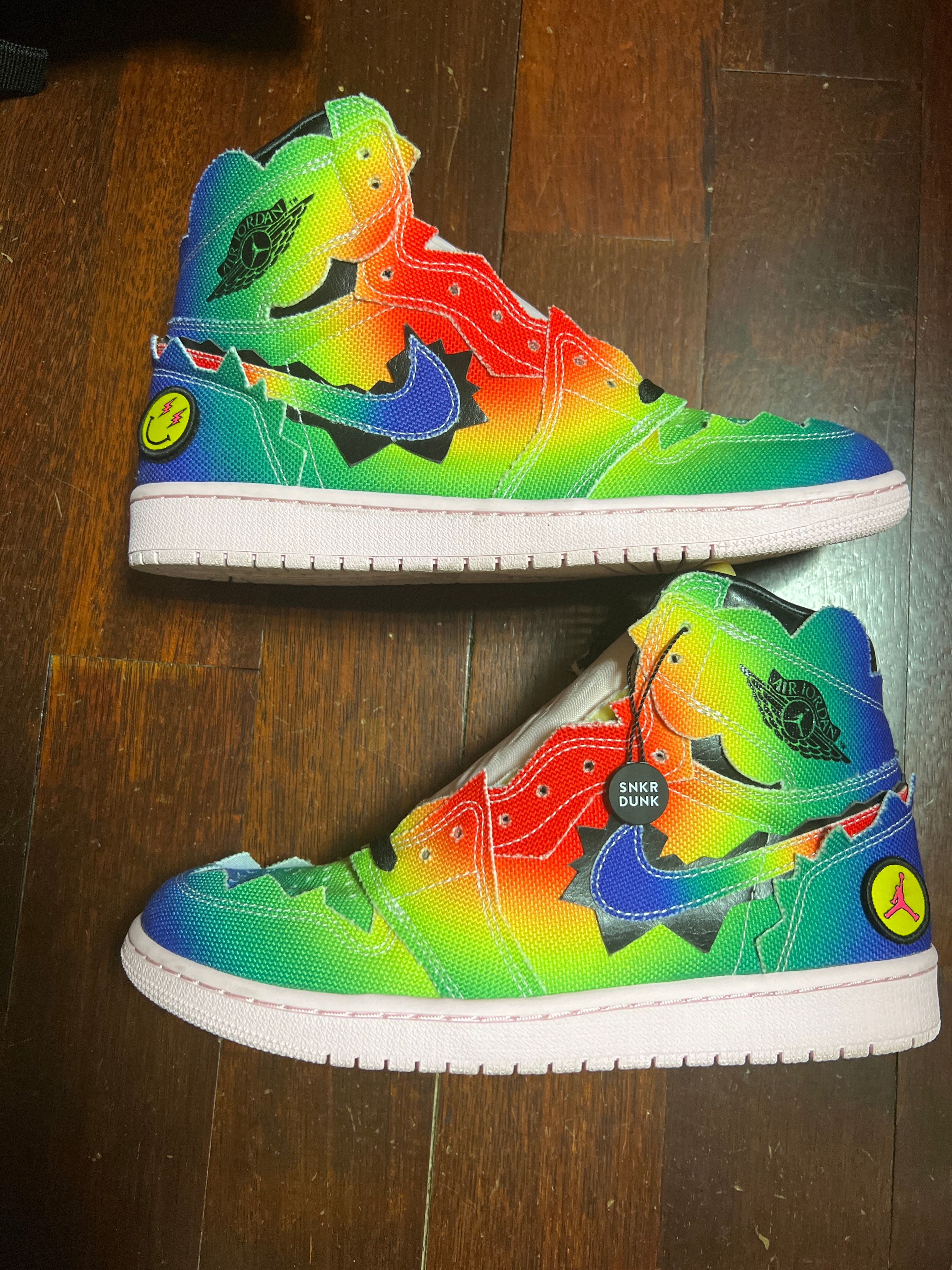 J Balvin × Nike Air Jordan 1 High OG "Rainbow"