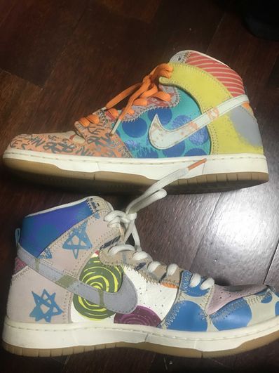 THOMAS CAMPBELL × Nike SB Dunk High "Ice Jade/Circuit Orange-Sail"