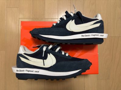 Fragment × sacai × Nike LD Waffle "Blackended Blue"