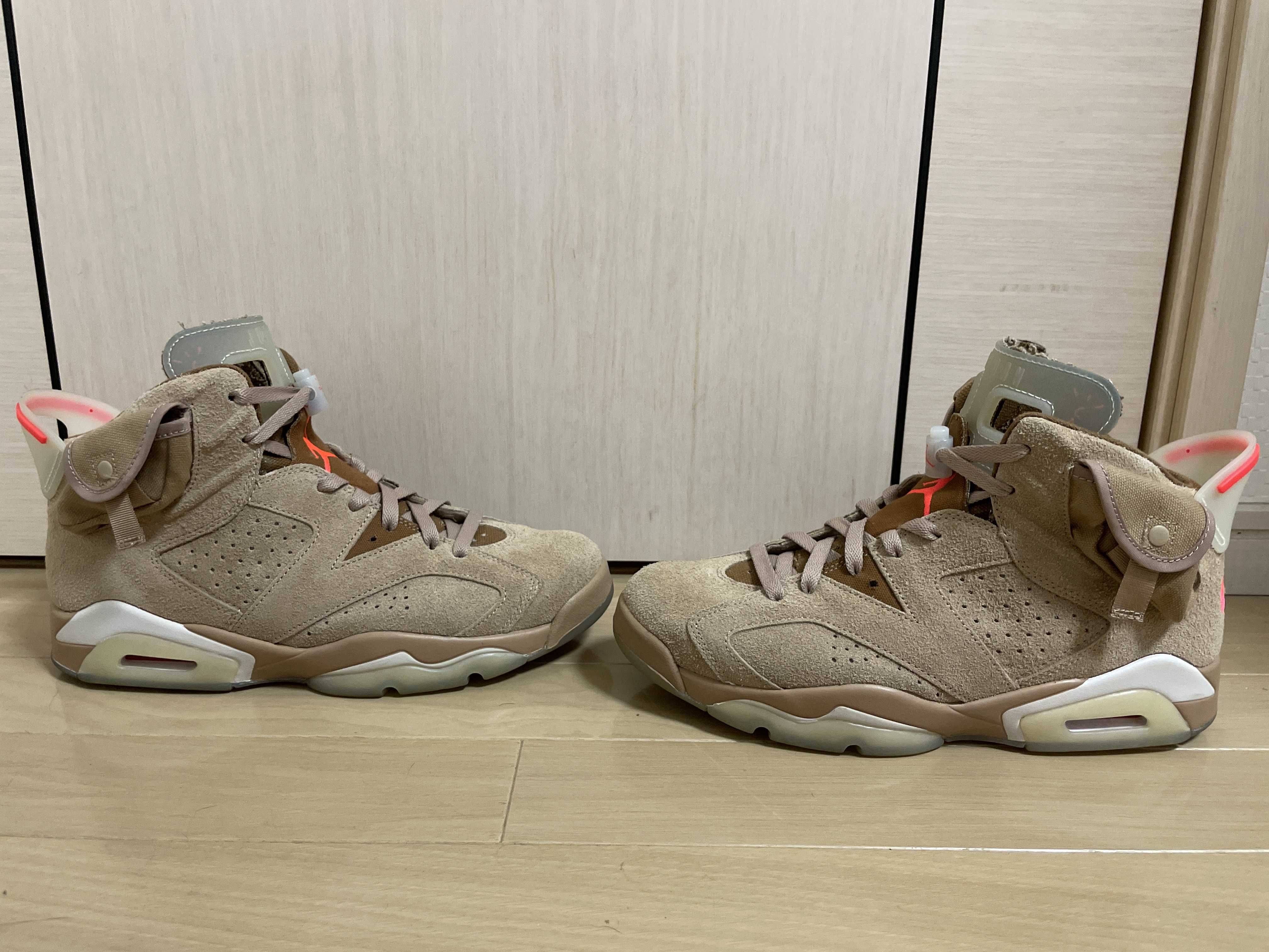 Travis Scott × Nike Air Jordan 6 "British Khaki"