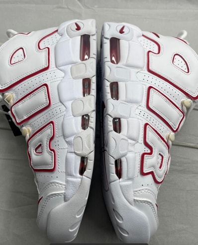 NIKE AIR MORE UPTEMPO "WHITE/VARSITY RED" (2021)