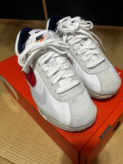 sacai × Nike Zoom Cortez "White and University Red"