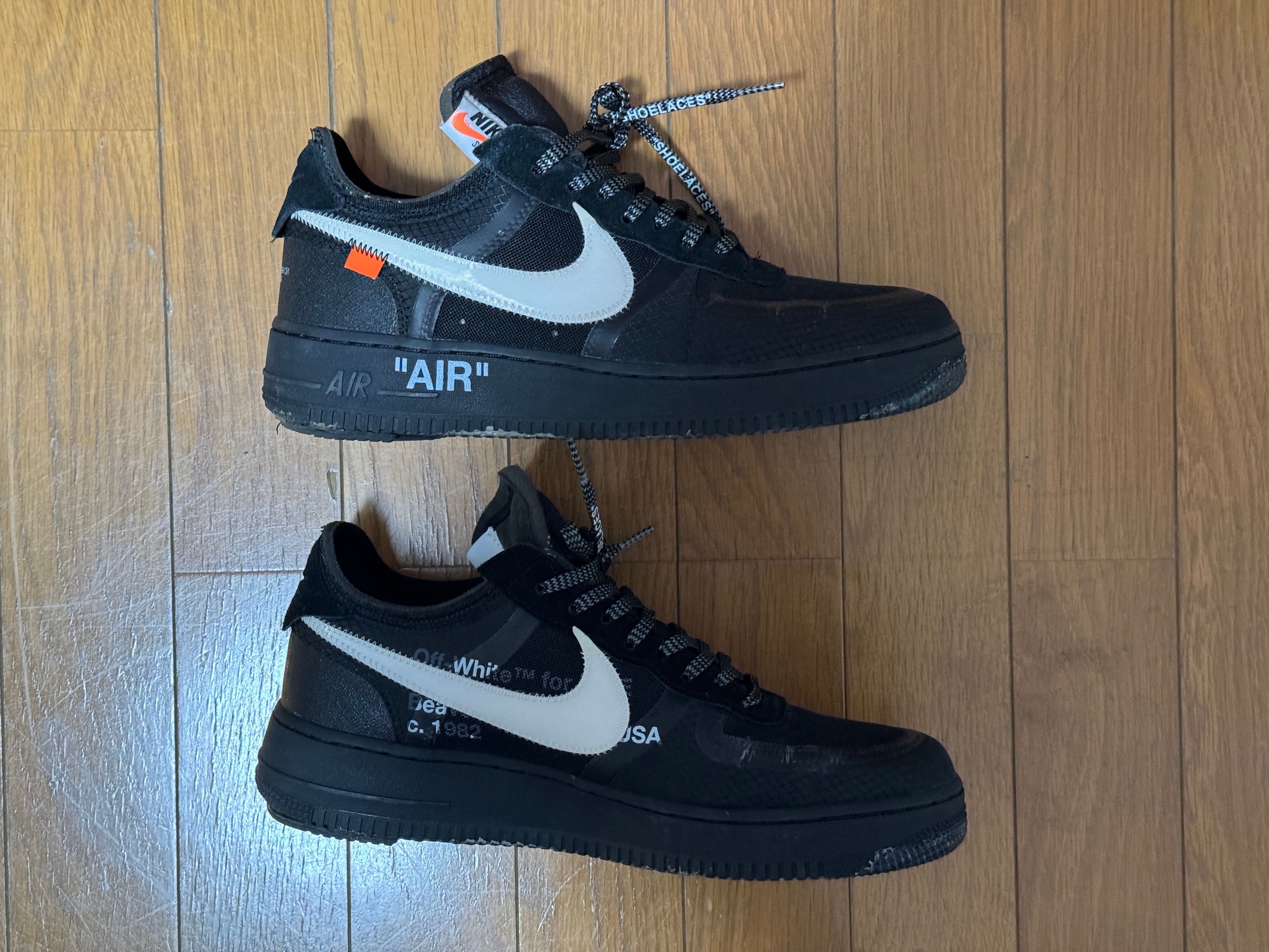 Off-White × Nike Air Force 1 Low "Black"