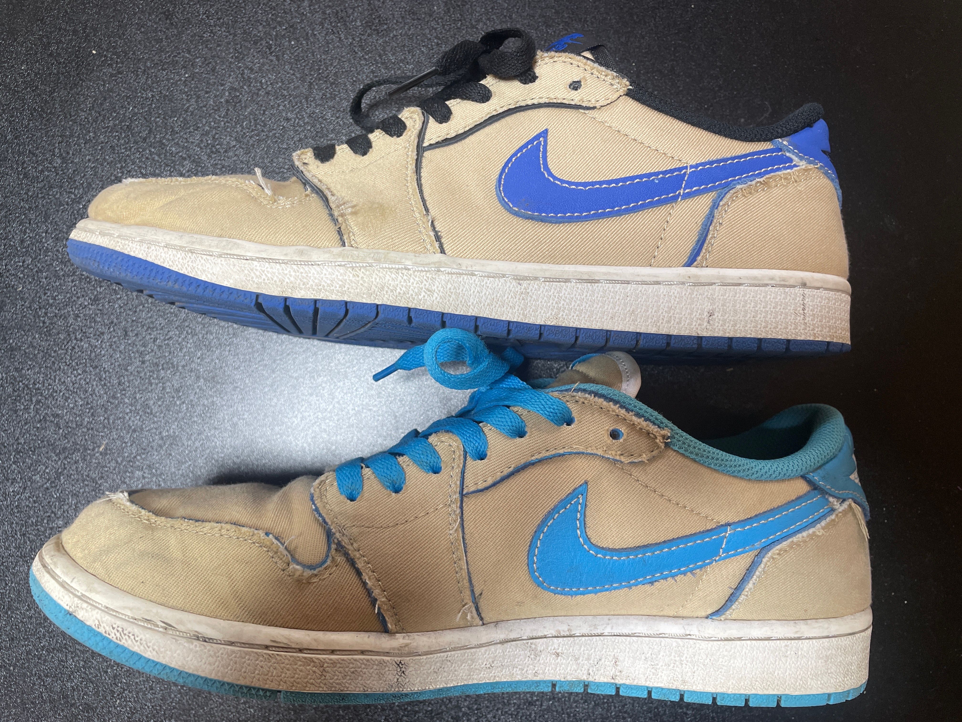 Nike SB Air Jordan 1 Low "Desert Ore/Royal Blue"