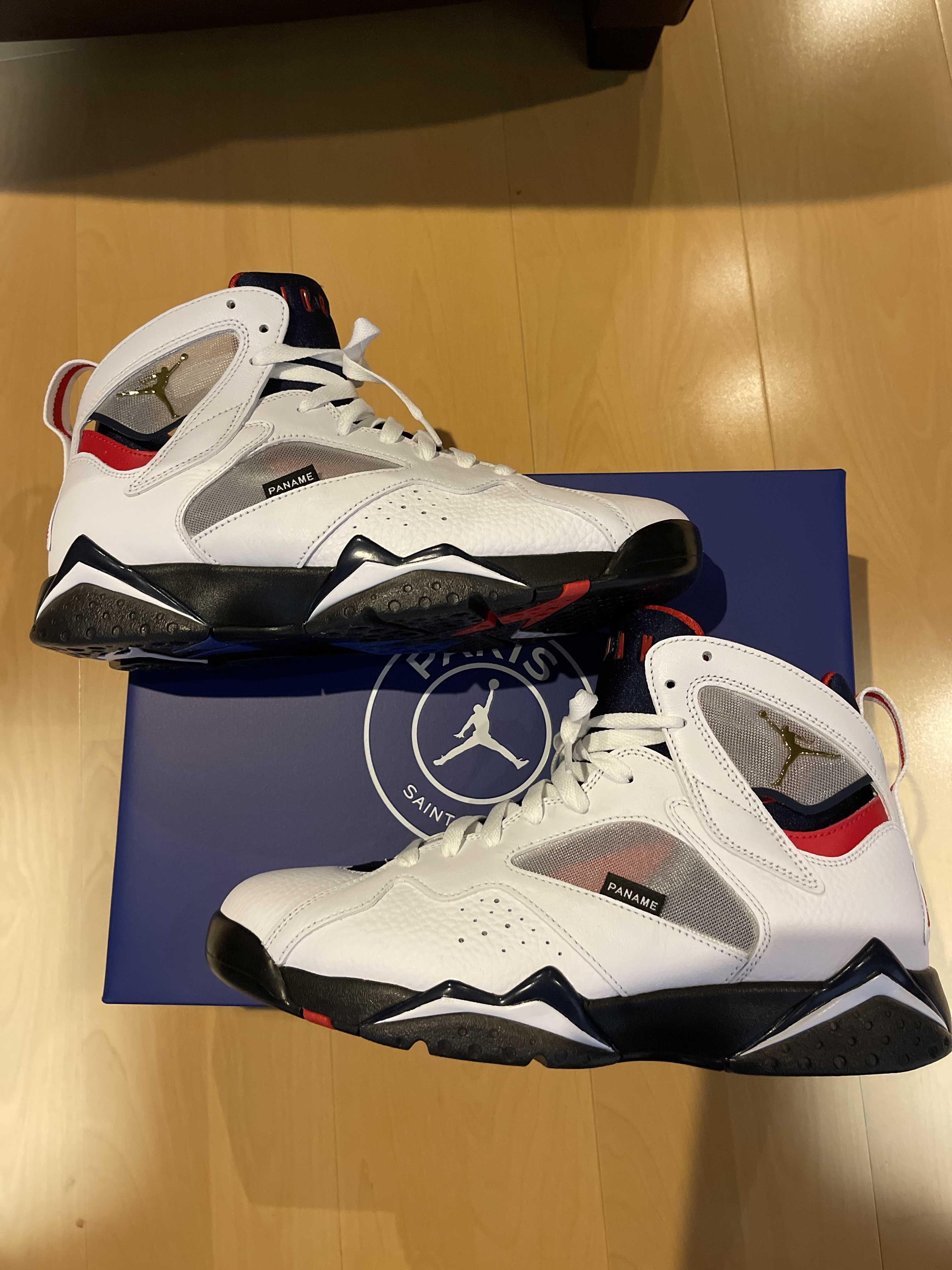PSG × NIKE AIR JORDAN 7 RETRO "White"