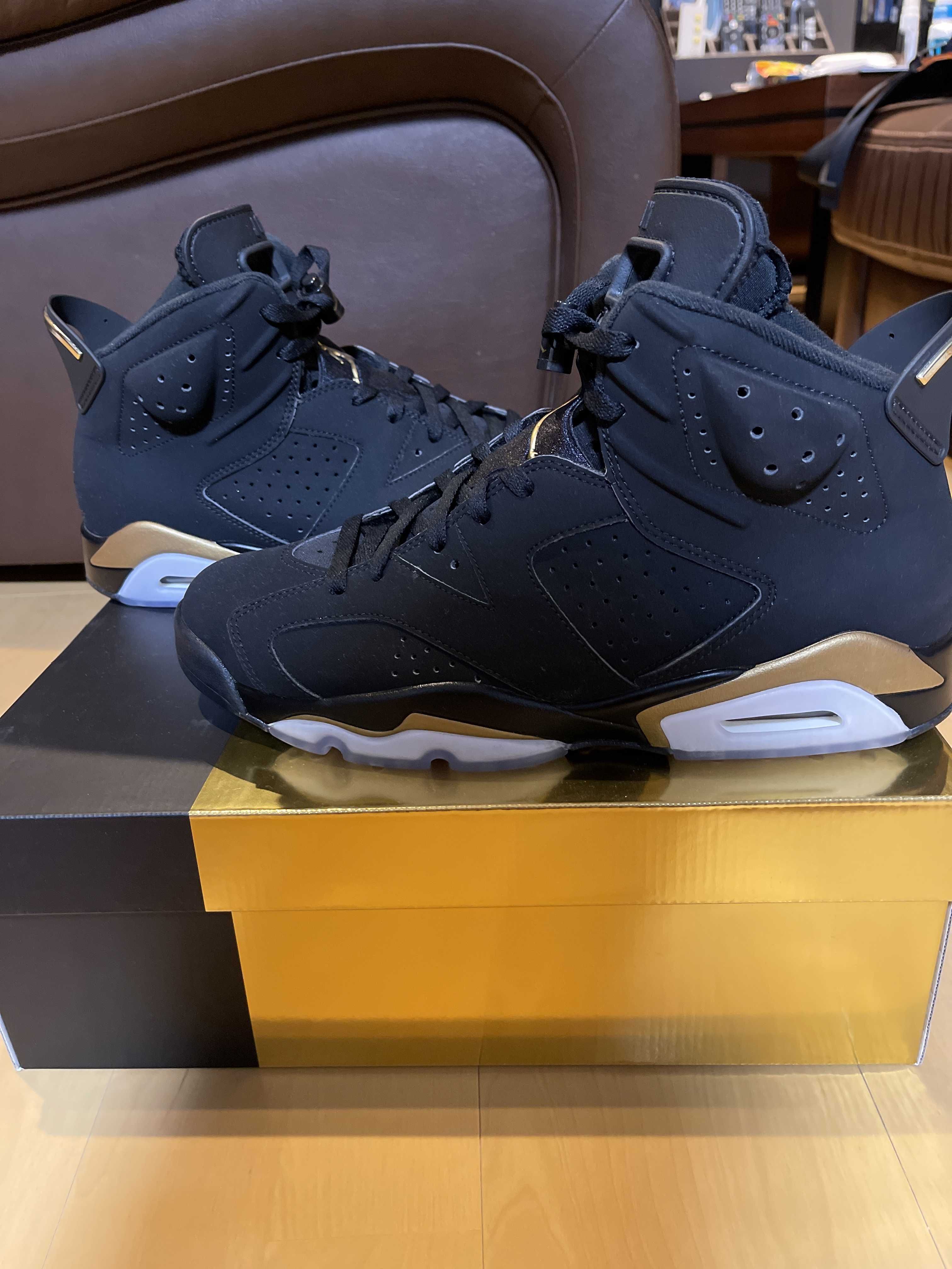 Nike Air Jordan 6 DMP "Black/Metallic Gold" (2020)
