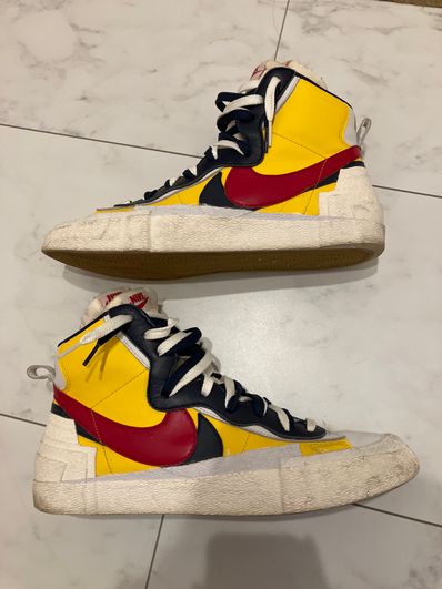 sacai × Nike Blazer Mid "Varsity Maize/Varsity Red"