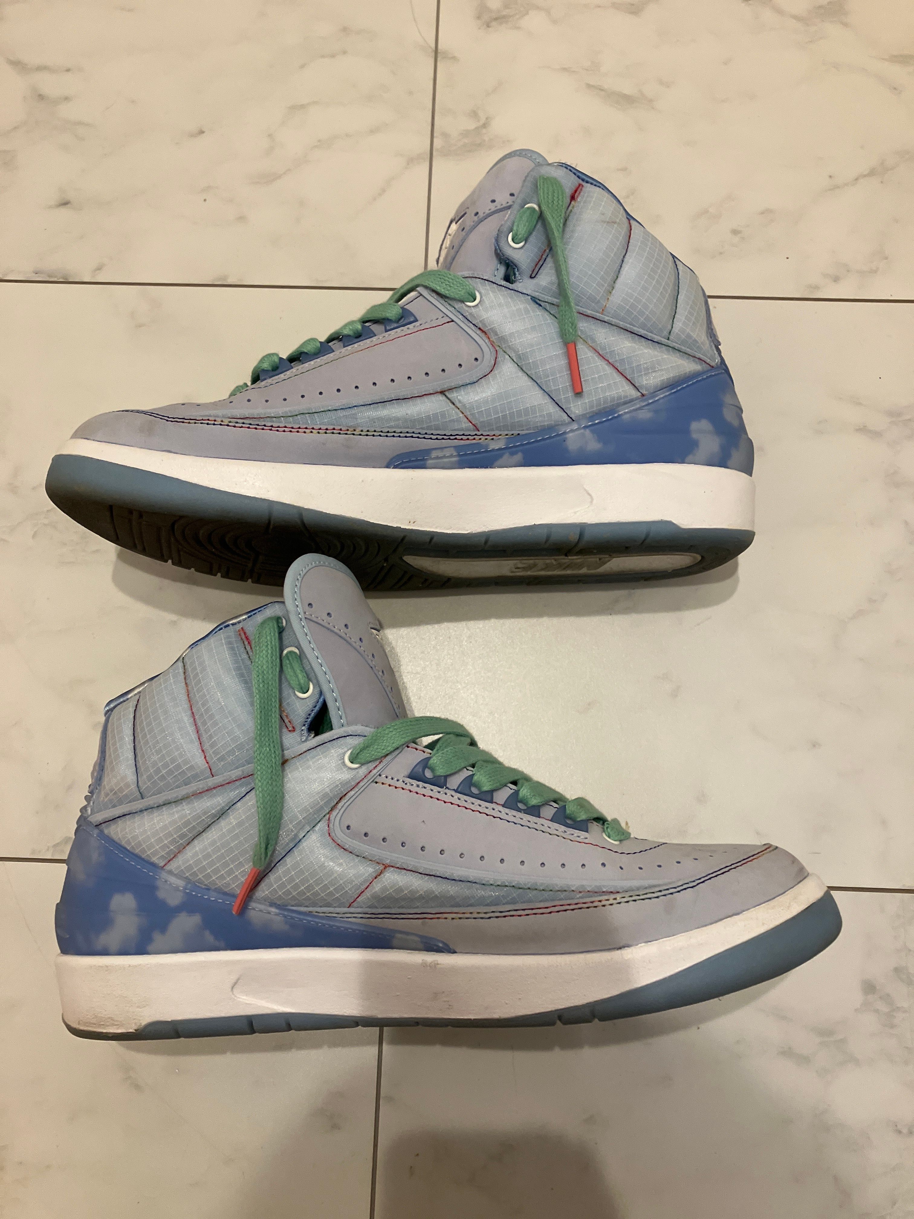 J Balvin × Nike Air Jordan 2 Retro SP "Celestine Blue/White/Multi Color"