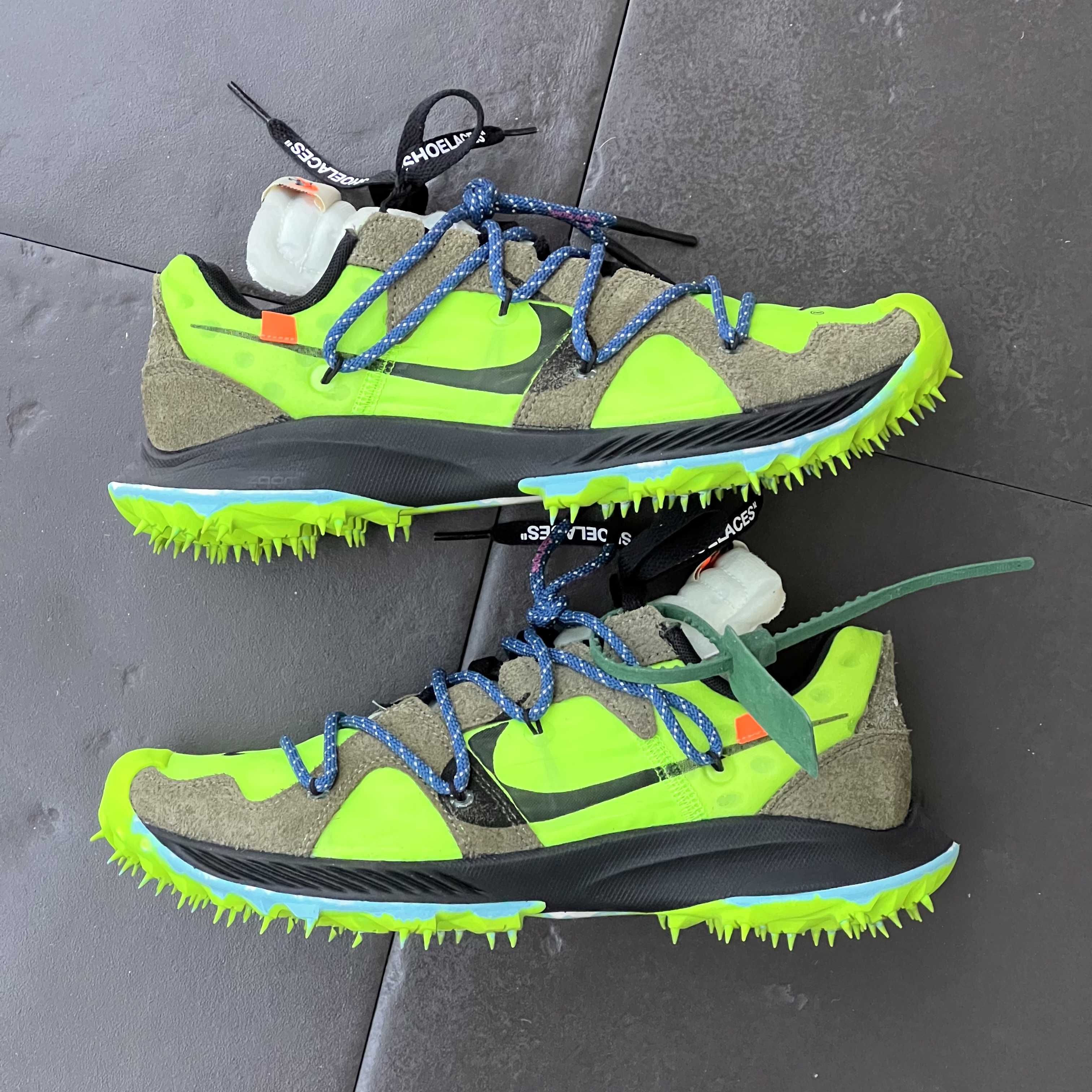 Off-White × Nike Women's Air Zoom Terra Kiger 5 "Green"