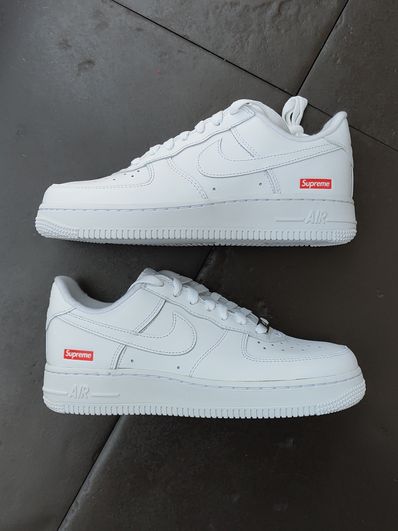 Supreme × Nike Air Force 1 Low "White"