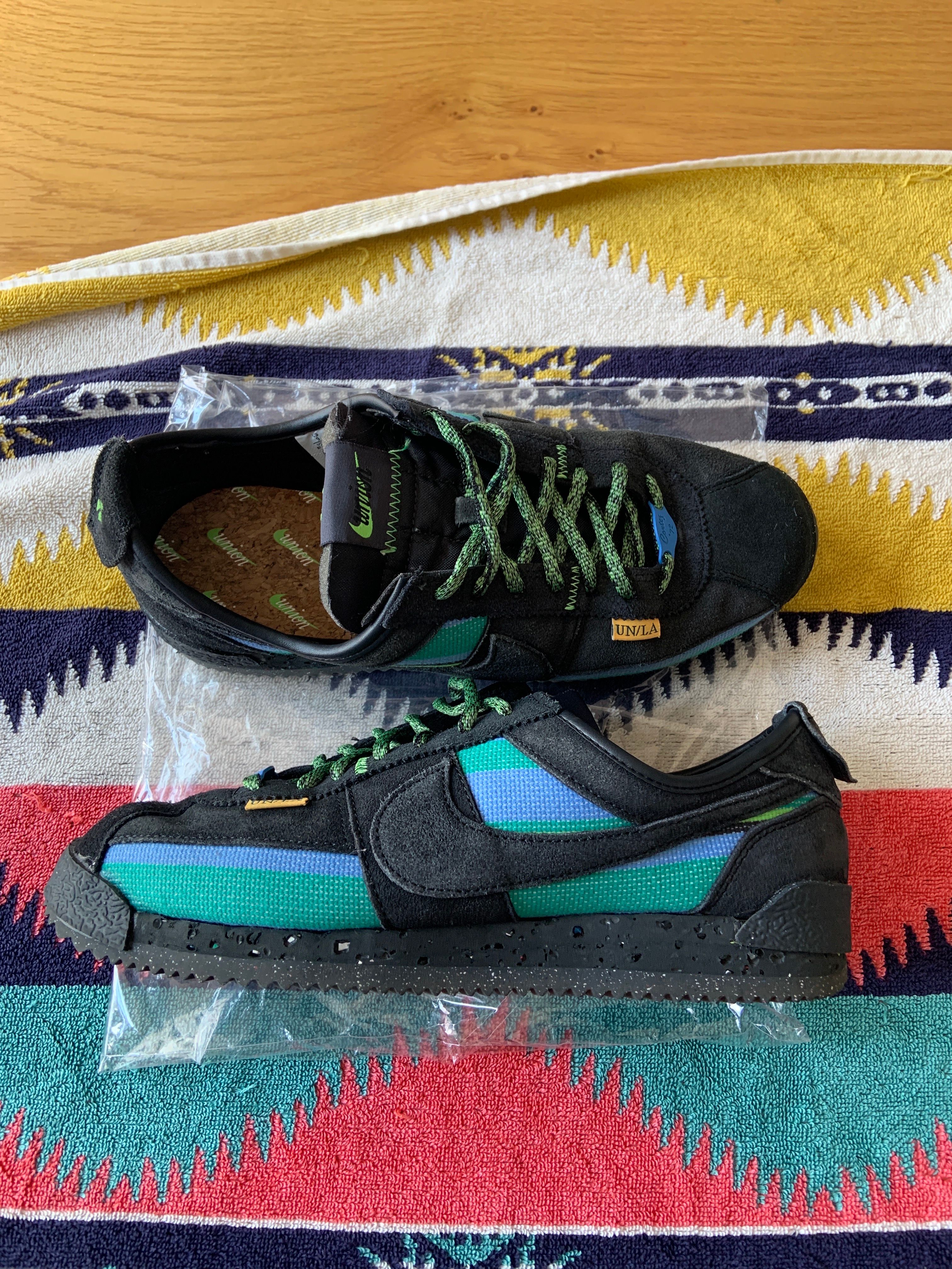 Union × Nike Cortez "Black"