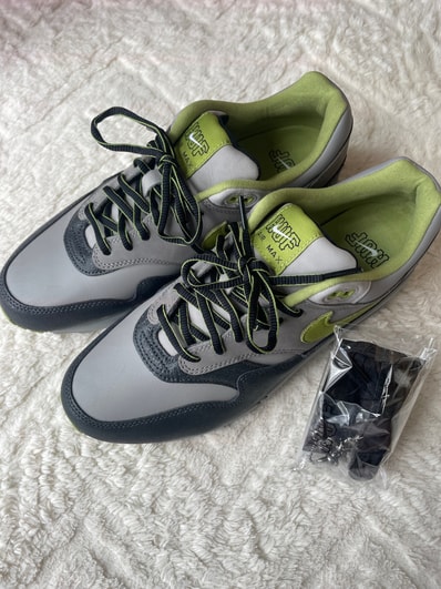 HUF × Nike Air Max 1 "Anthracite and Medium Grey"