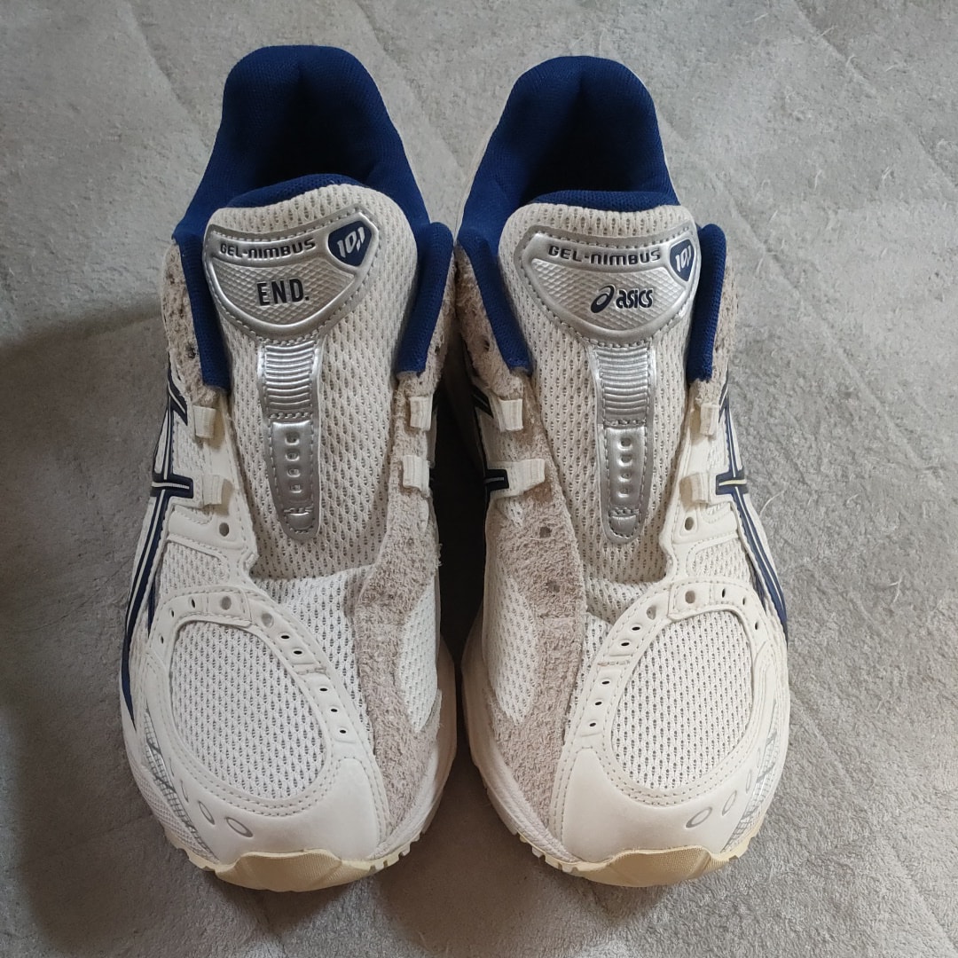 END. × Asics Gel-Nimbus 10.1 "Snow White/Sodalite Blue"
