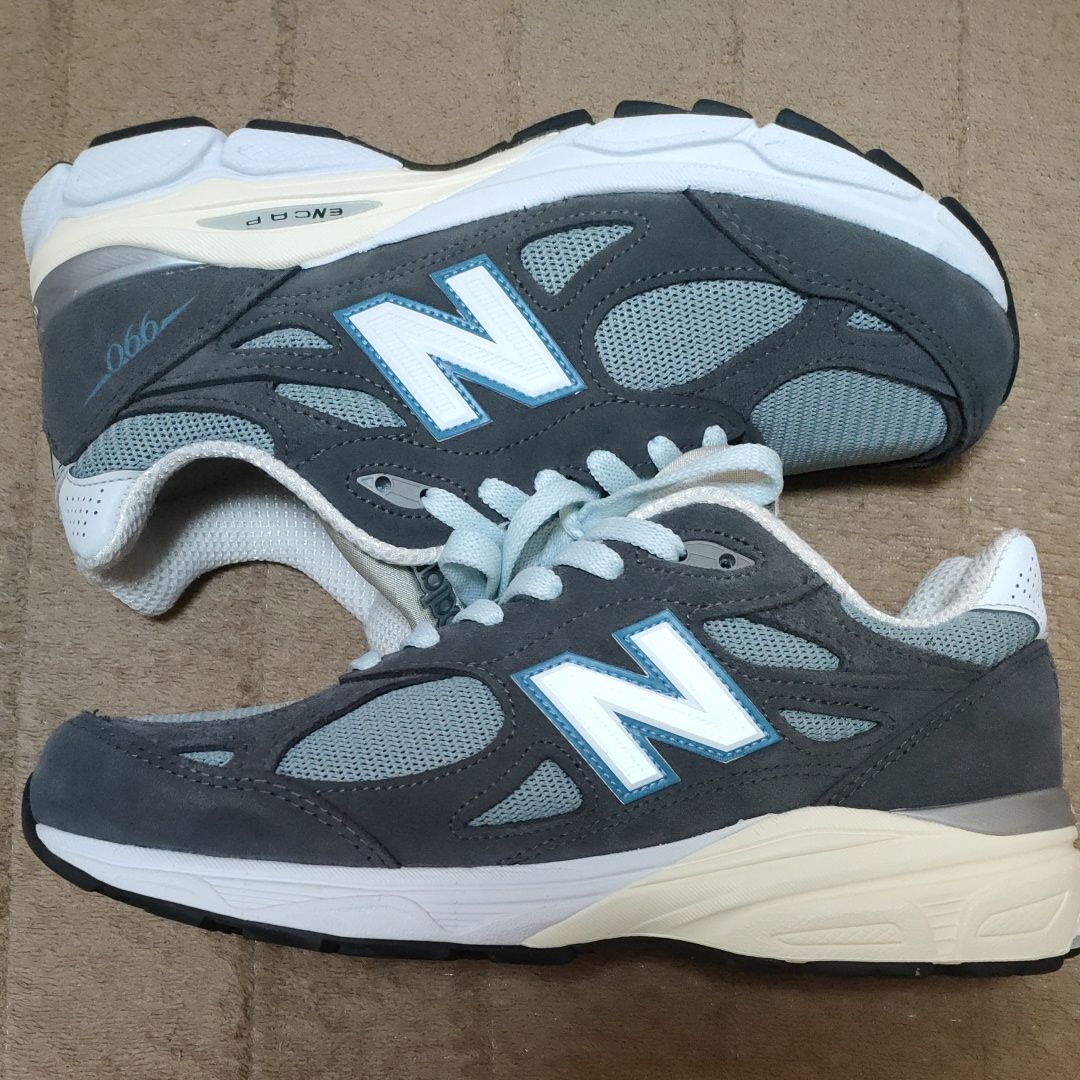 KITH × New Balance 990V3 "Steel Blue"