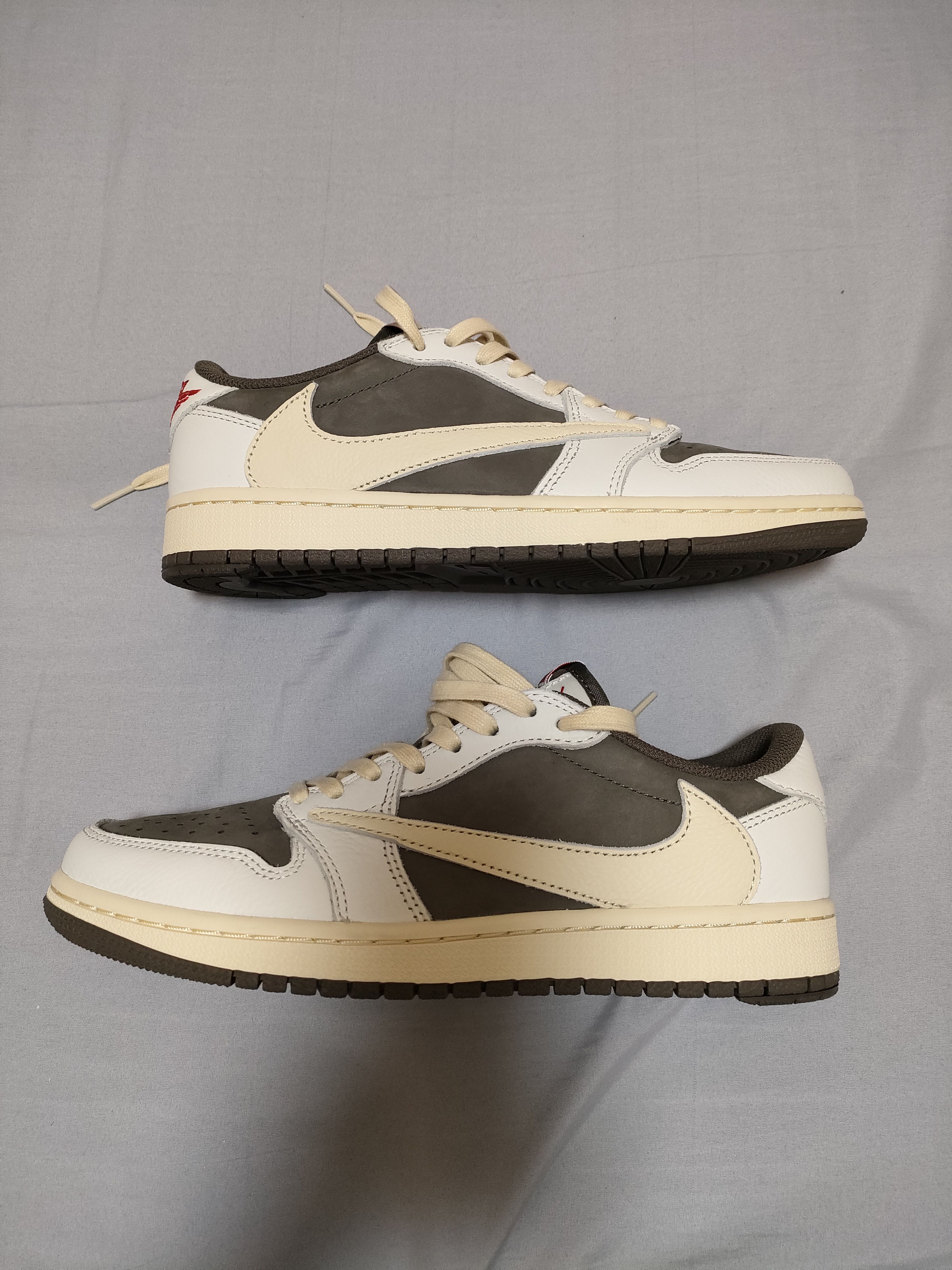 Travis Scott × Nike Air Jordan 1 Low OG SP "Reverse Mocha/Sail and Ridgerock"