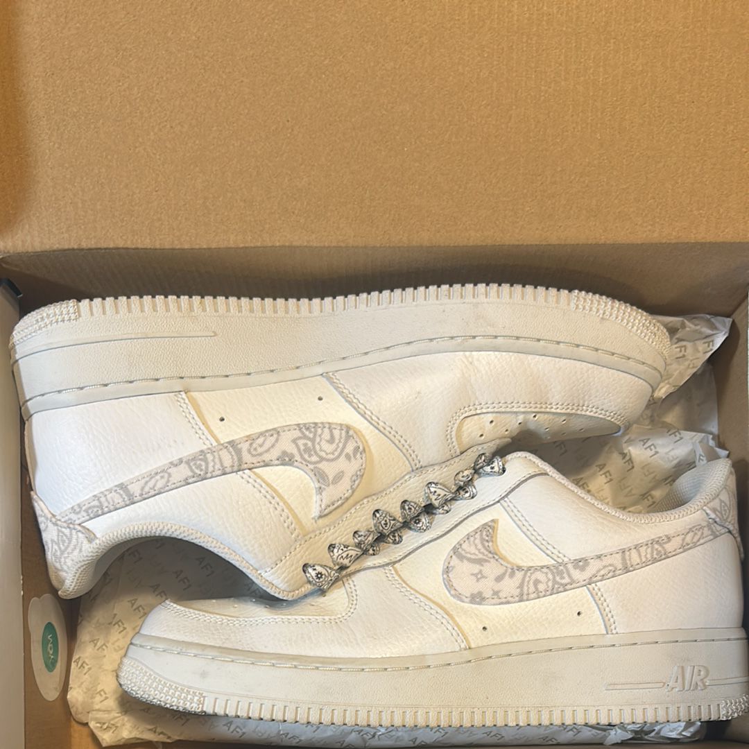 Nike Women's Air Force 1 Low '07 Essential "White Paisley"