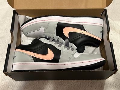 Nike Air Jordan 1 Low "Grey/Black/Pink"