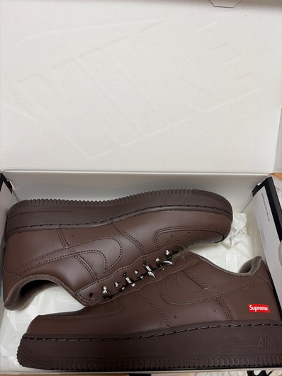 Supreme × Nike Air Force 1 Low "Baroque Brown"