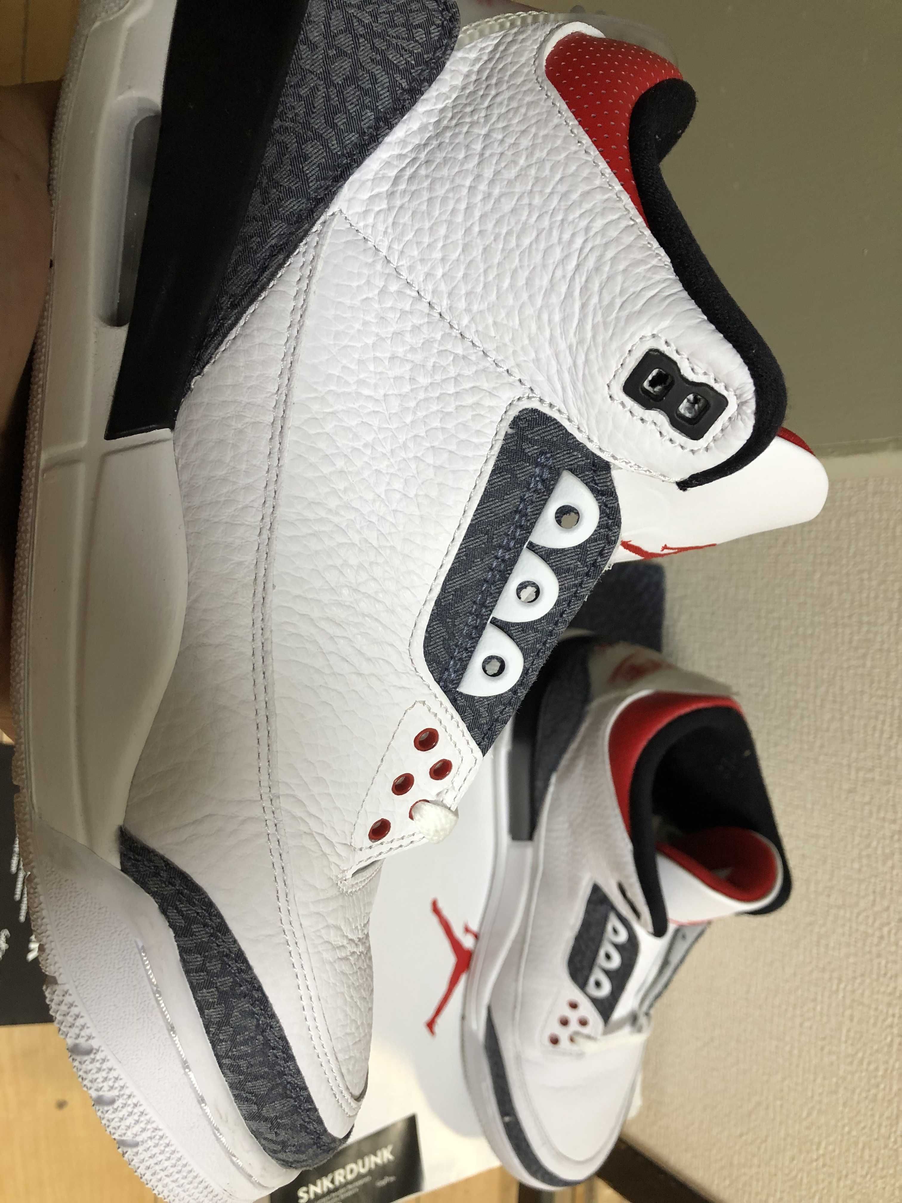 Nike Air Jordan 3 Retro SE-T CO JP "Fire Red Denim"