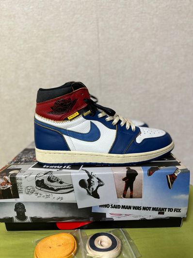 Union × Nike Air Jordan 1 Retro High OG NRG "Storm Blue/Varsity Red"