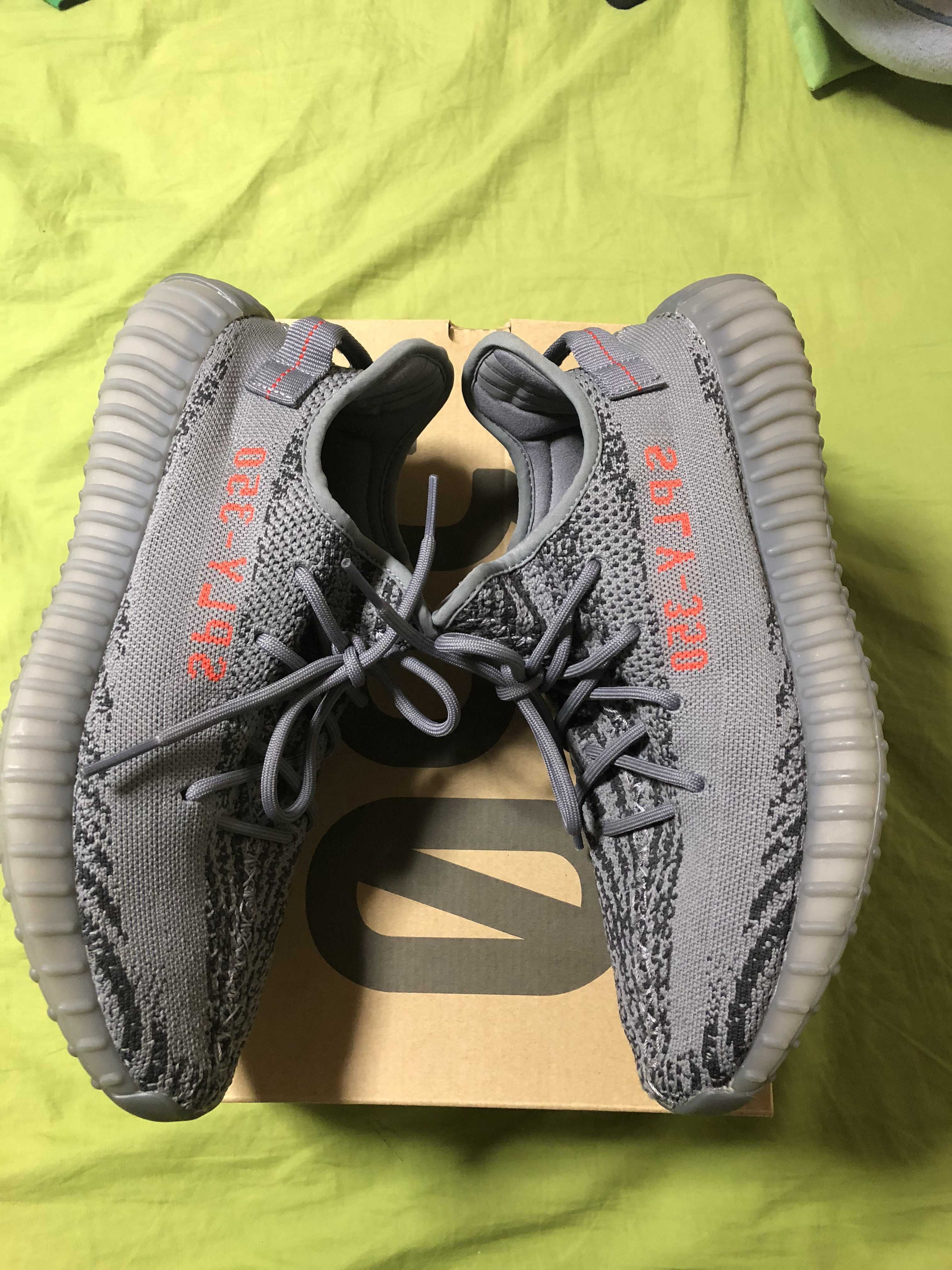 adidas Yeezy Boost 350 V2 "Grey/Bold Orange/DGH Solid Grey"
