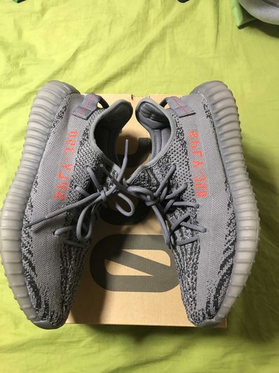 adidas Yeezy Boost 350 V2 "Grey/Bold Orange/DGH Solid Grey"