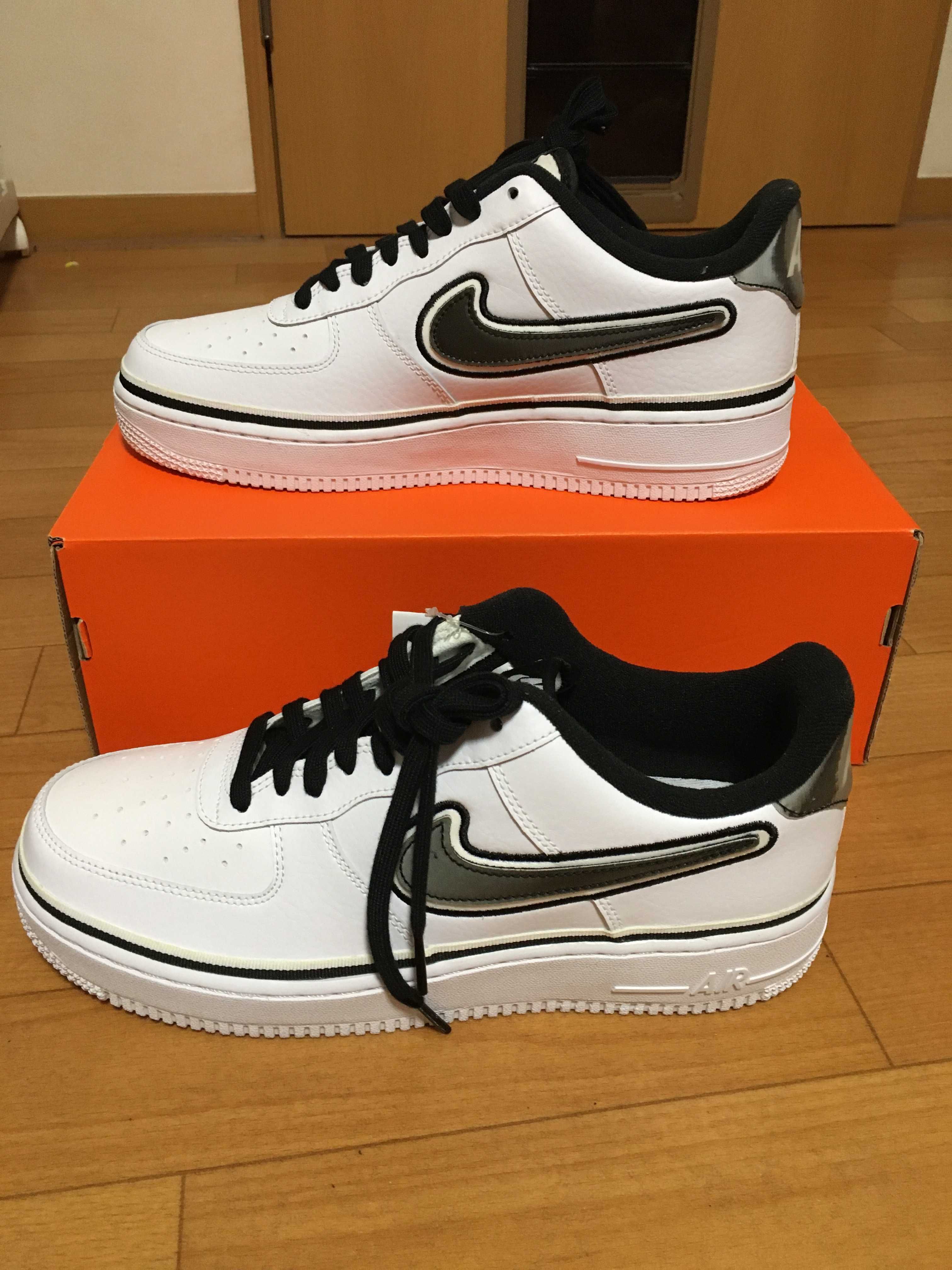 NBA × Nike Air Force 1 Low Sport "White/Black"