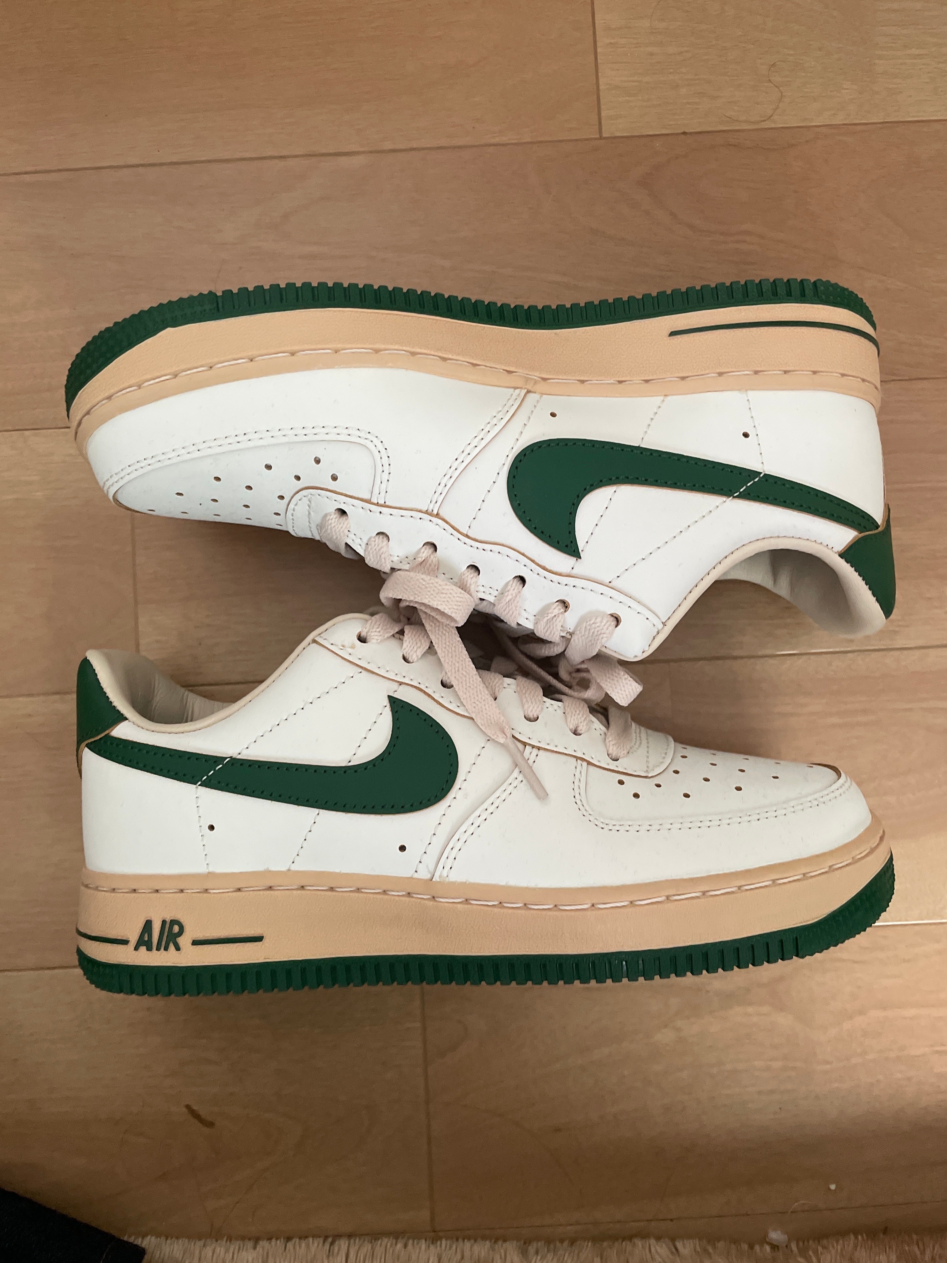 Nike Women's Air Force 1 Low "Green and Muslin"