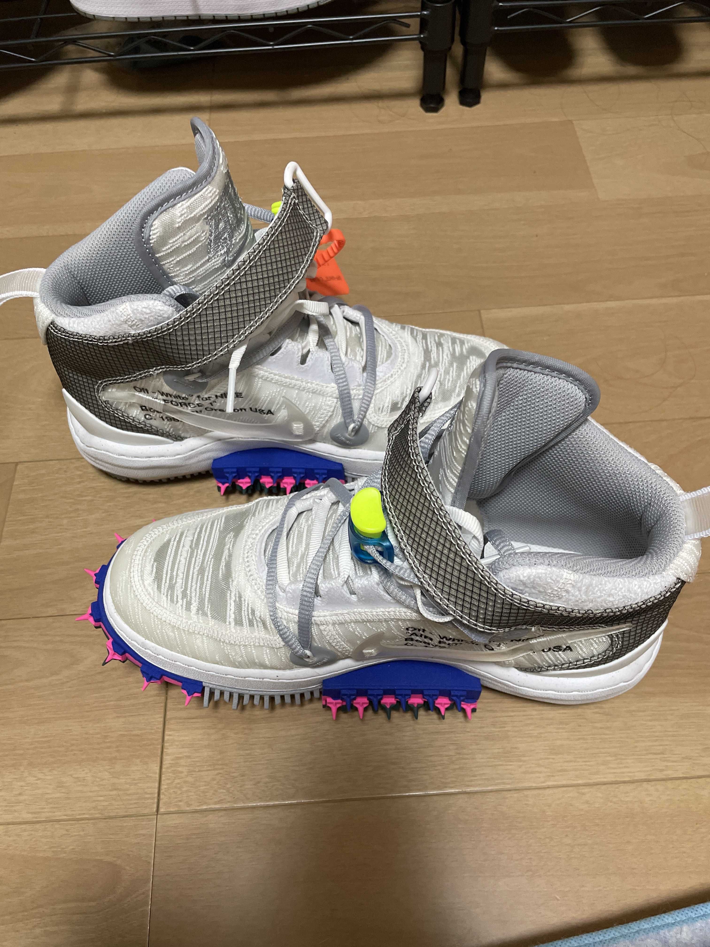 Off-White × Nike Air Force 1 Mid "White"