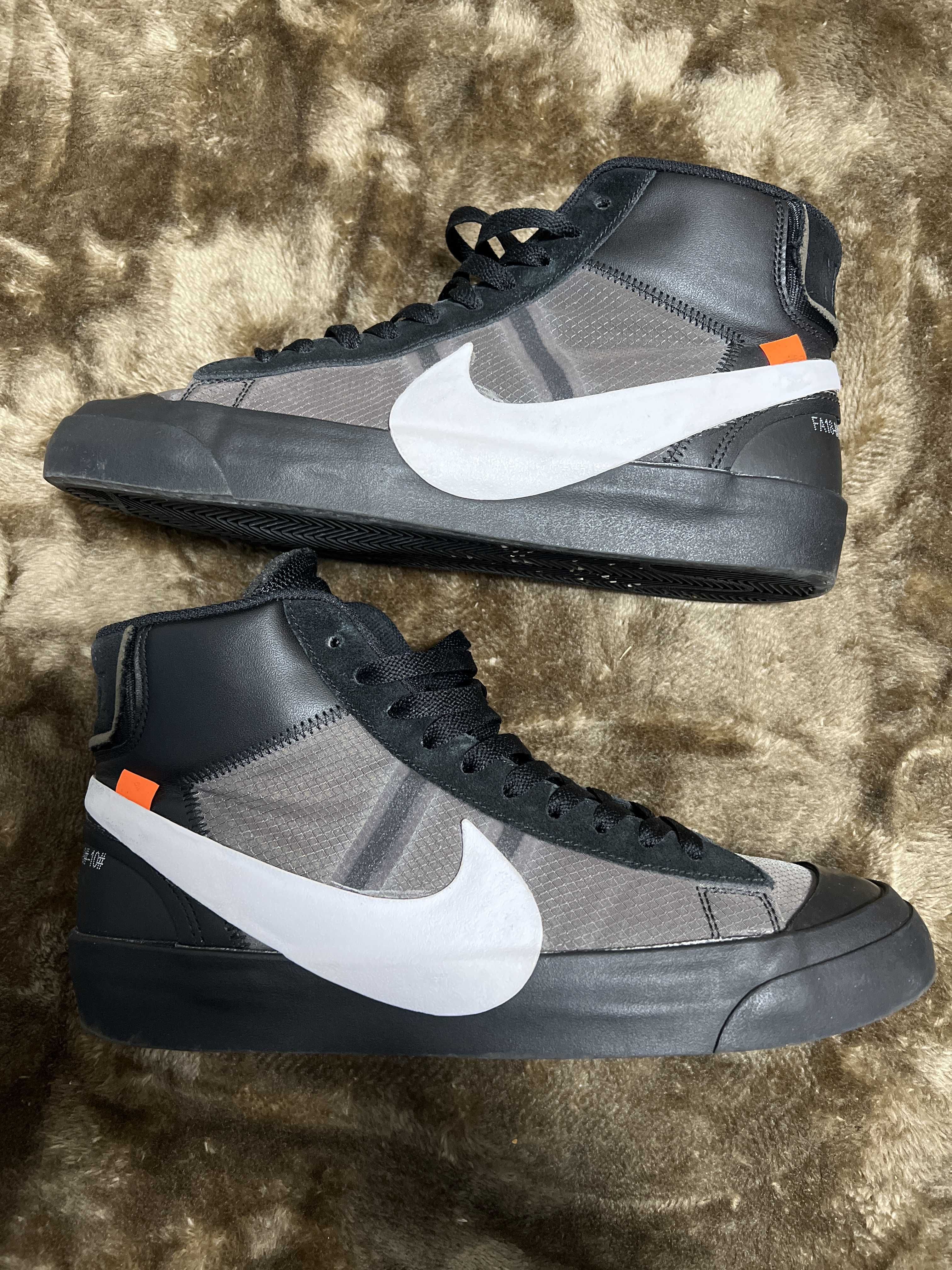 Off-White × Nike Blazer Studio Mid "Grim Reaper"