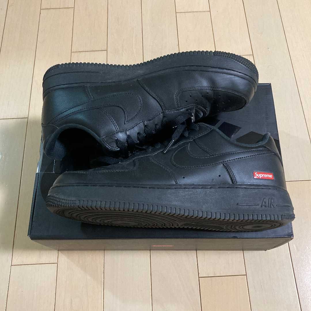 Supreme × Nike Air Force 1 Low "Black"