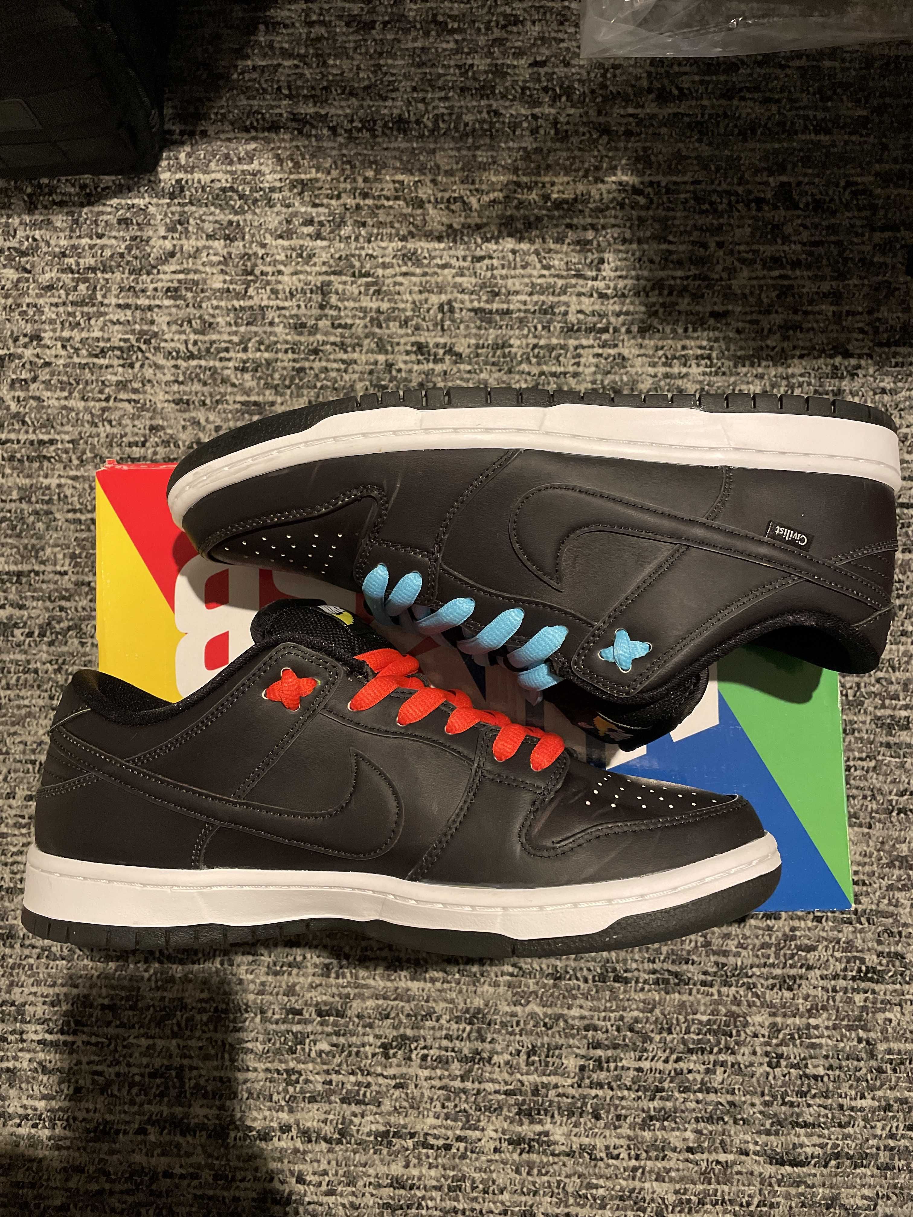 Civilist × Nike SB Dunk Low "Thermography"