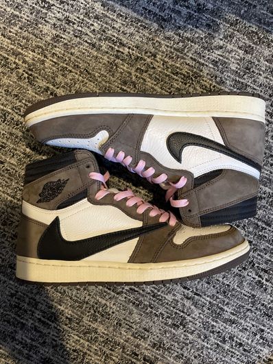 Travis Scott × Nike Air Jordan 1 Retro High OG TS SP "Sail/Dark Mocha"