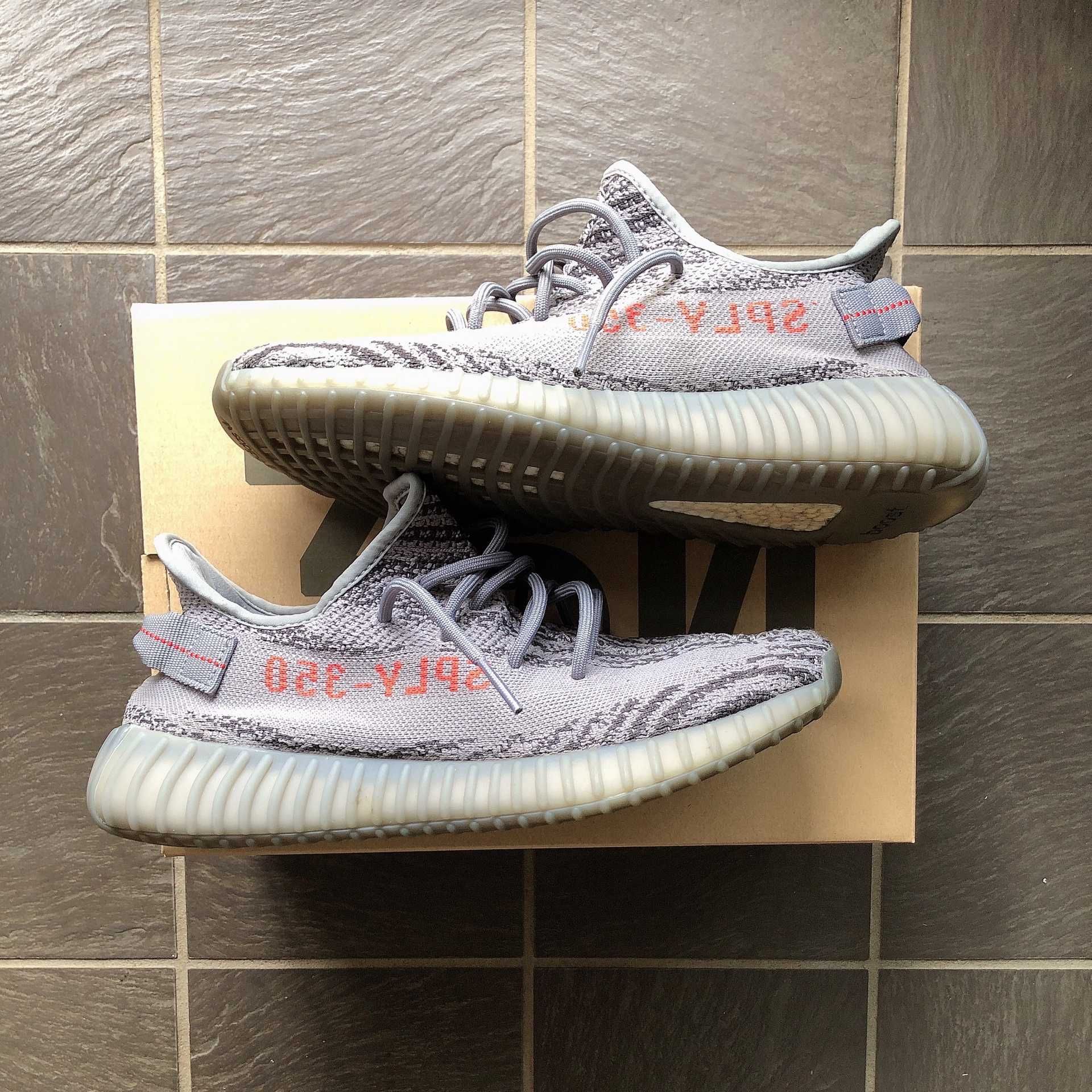 adidas Yeezy Boost 350 V2 "Grey/Bold Orange/DGH Solid Grey"