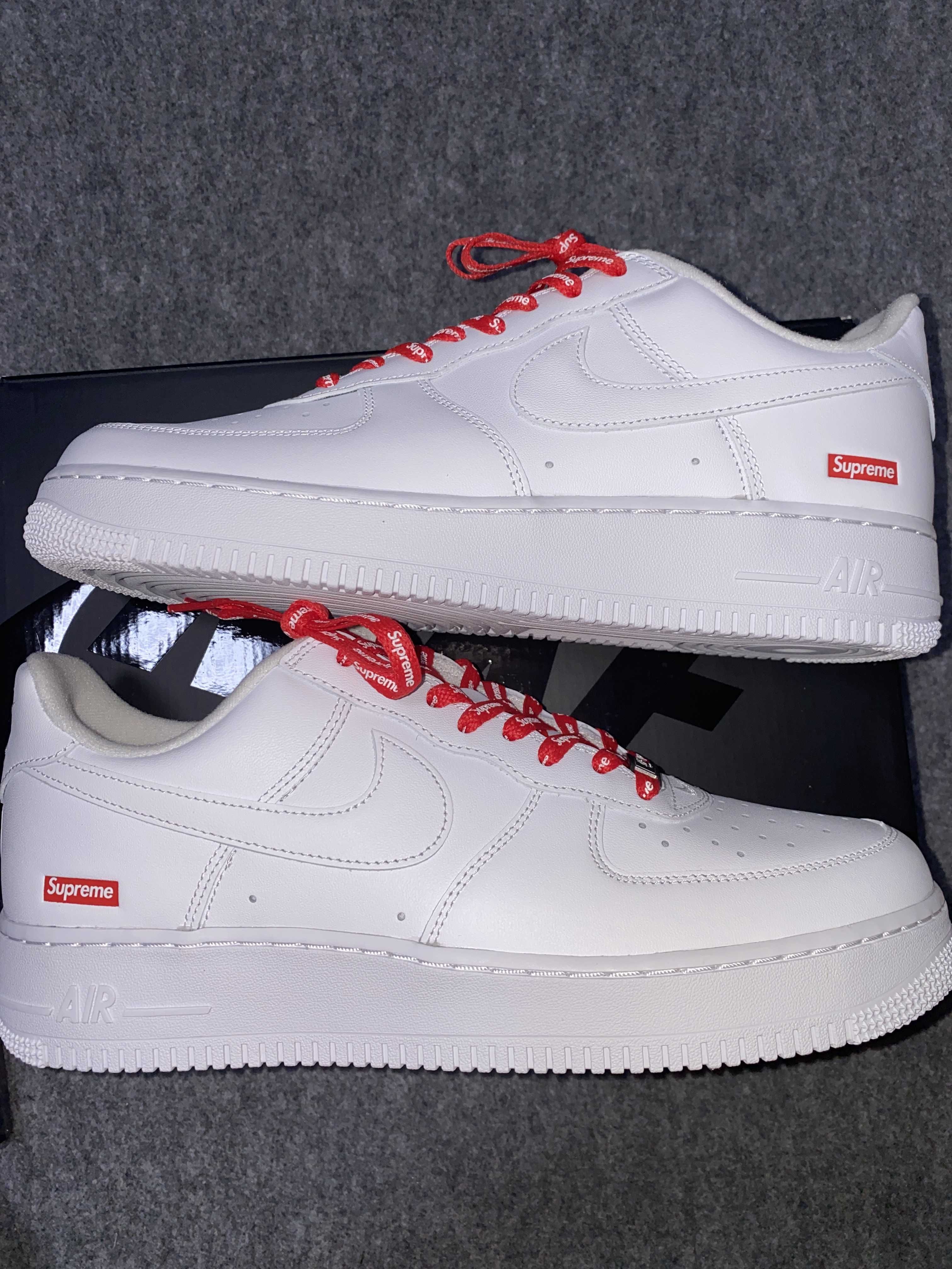 Supreme × Nike Air Force 1 Low "White"