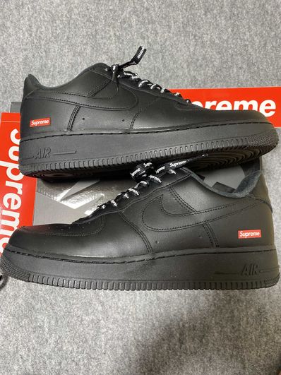 Supreme × Nike Air Force 1 Low "Black"