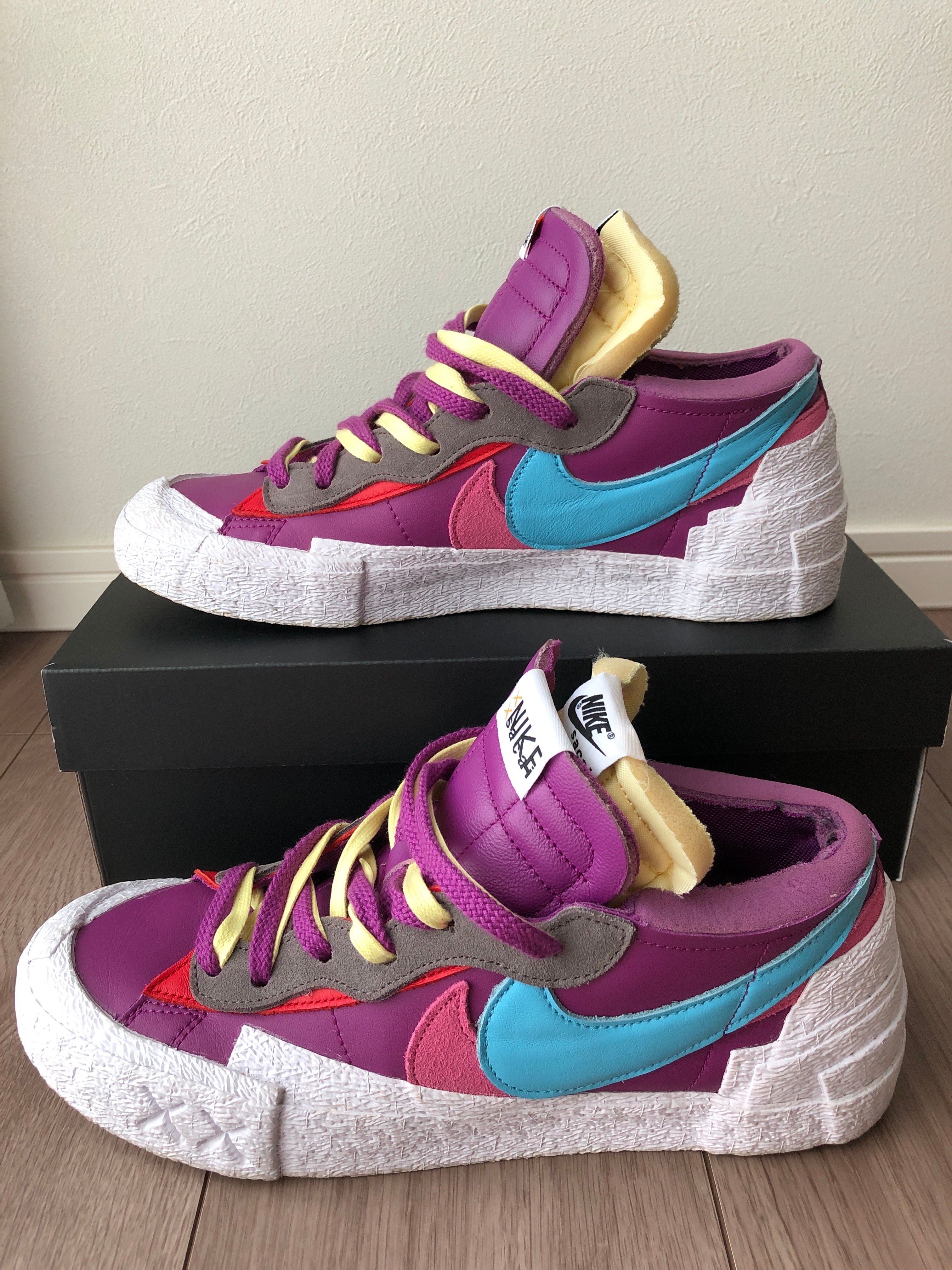 KAWS × sacai × Nike Blazer Low "Purple Dusk"