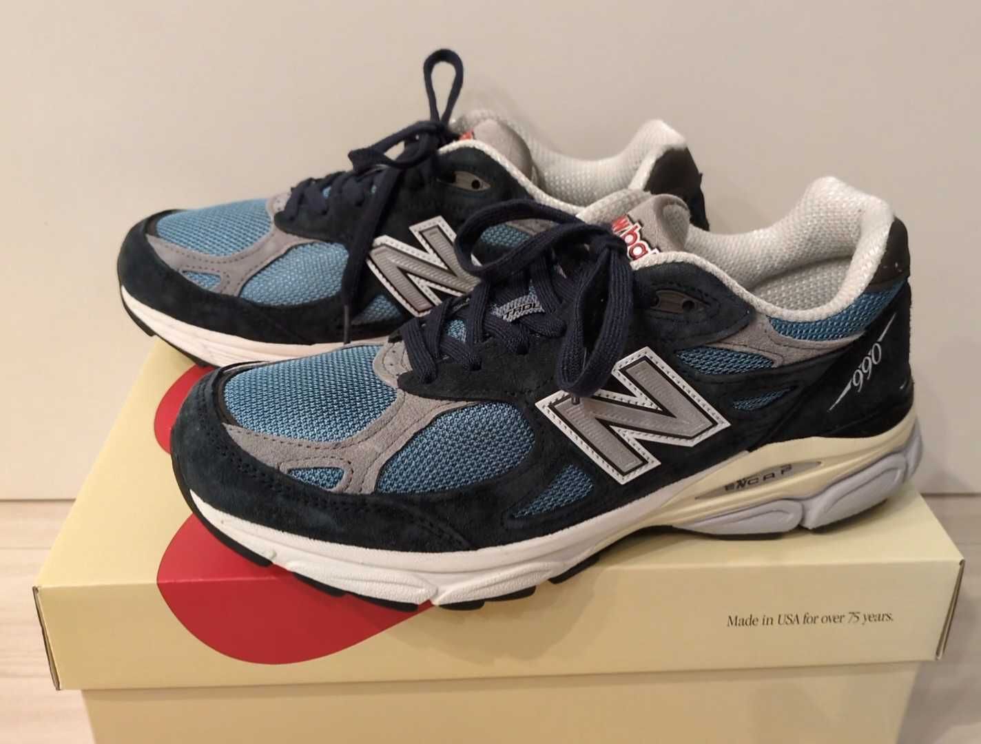 New Balance 990V3 "Navy/Castlerock"