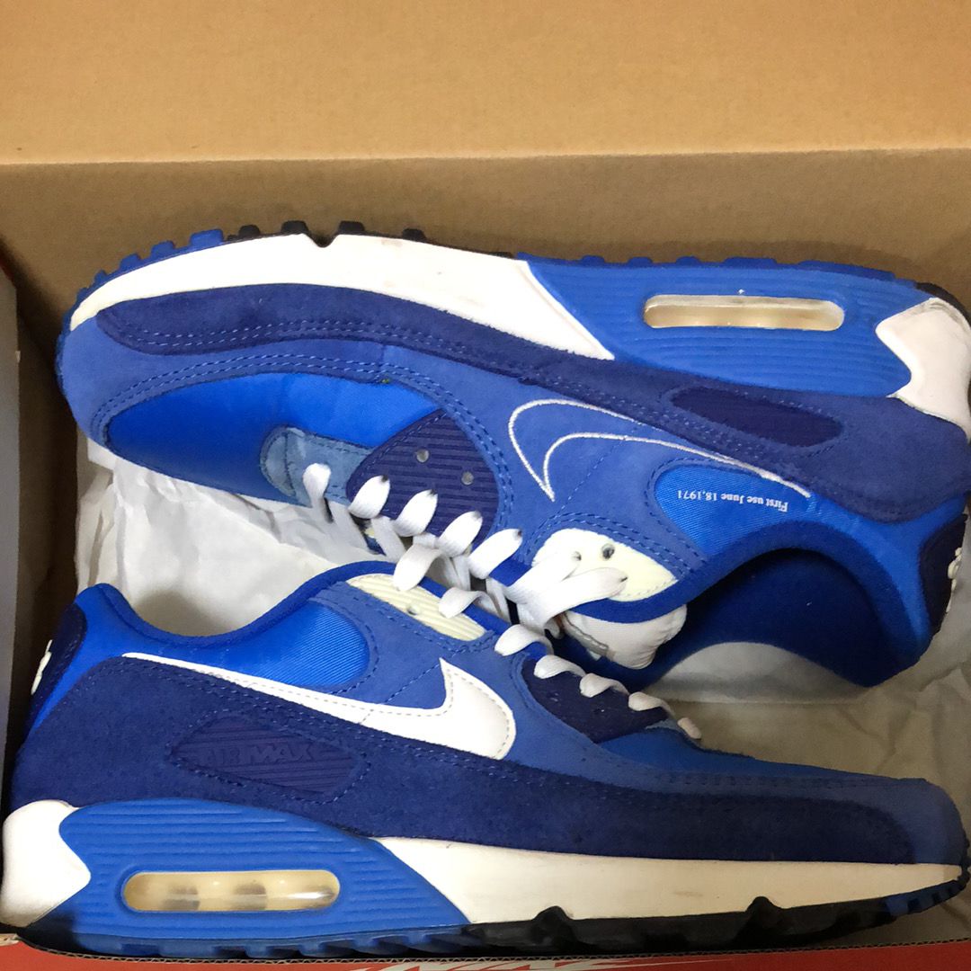 Nike Air Max 90 "First Use" Royal Blue (Signal Blue)