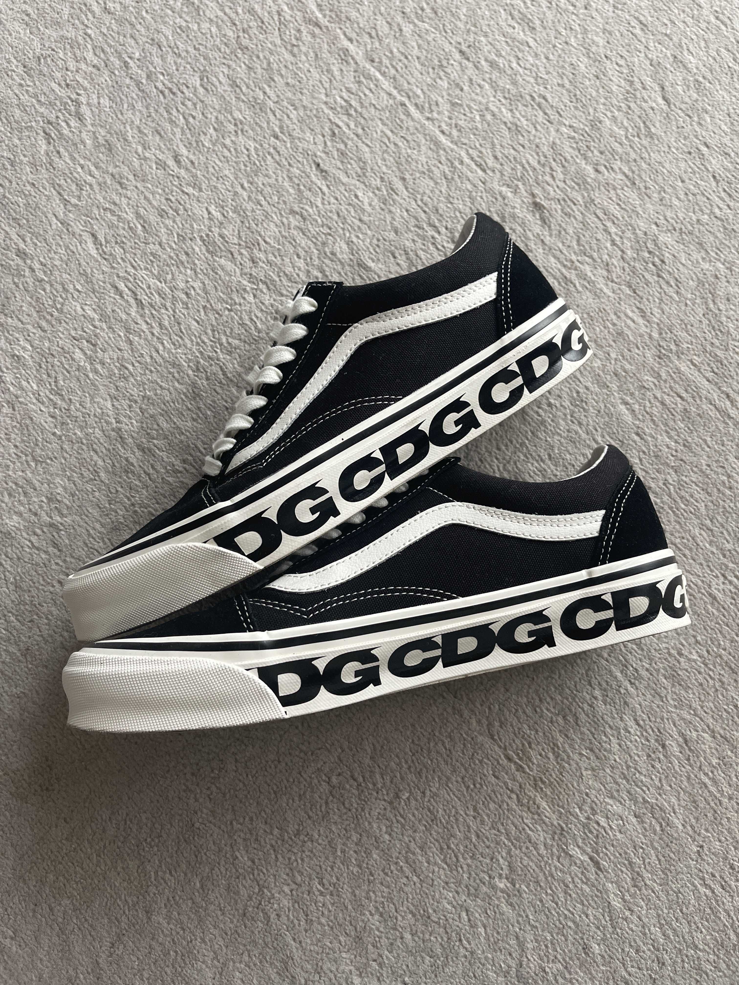 COMME des GARCONS CDG × Vans Old Skool LX "Black/White"