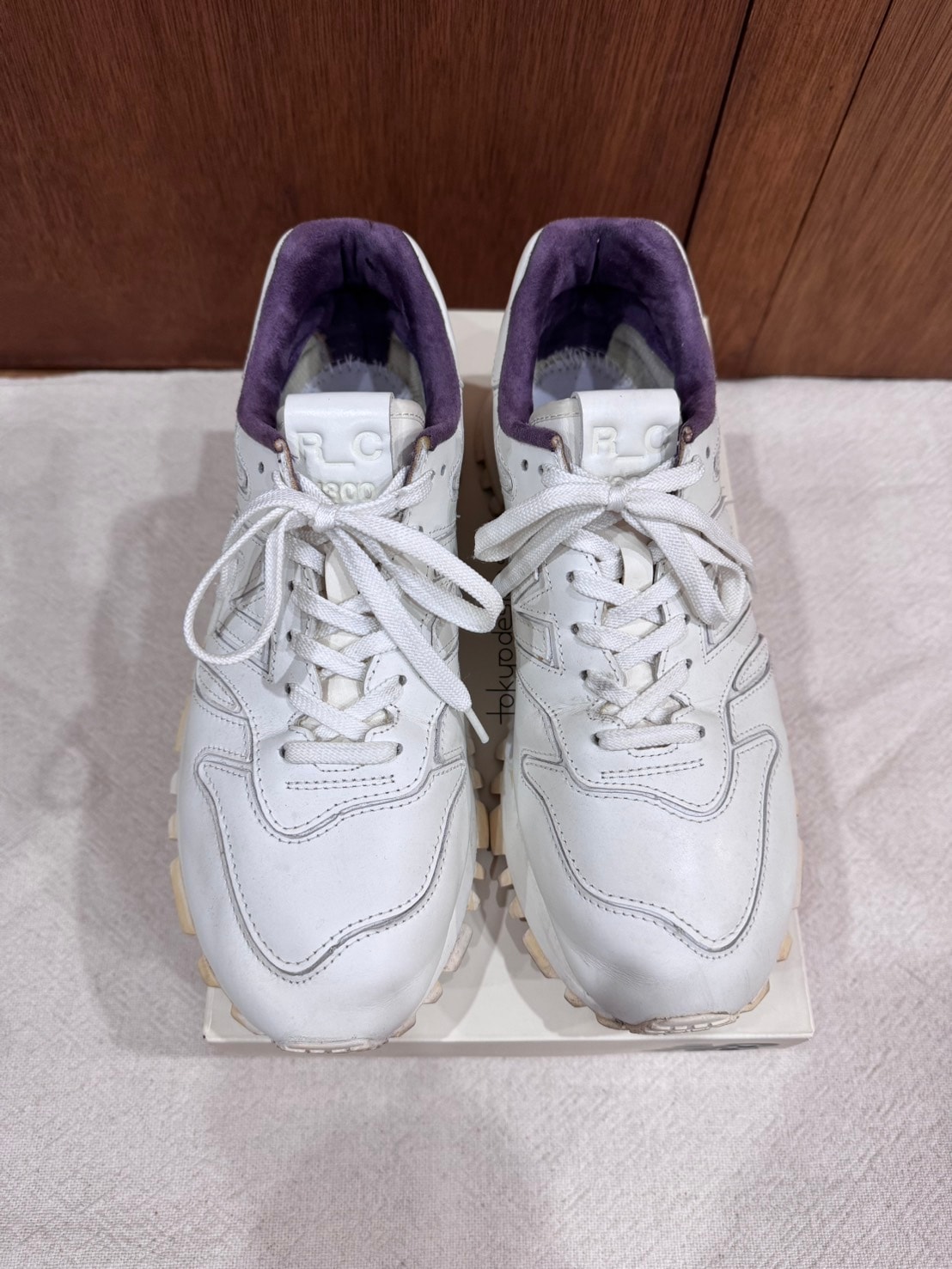 トーキョーデザインスタジオ × ニューバランス オーバーコート RC1300"ホワイト"