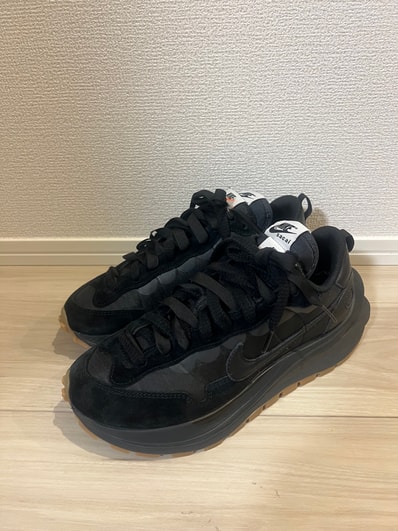sacai × Nike VaporWaffle "Black Gum"