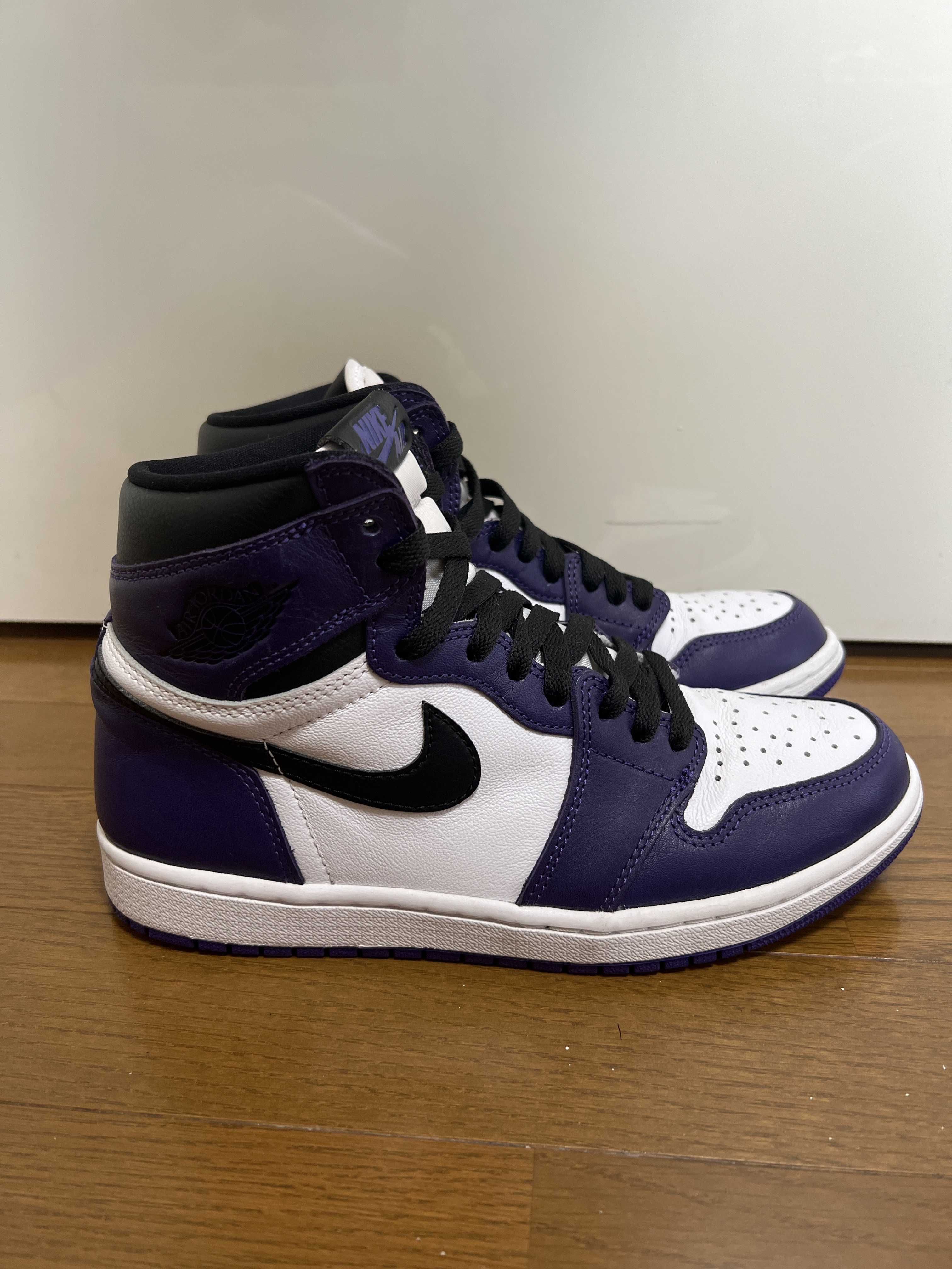 Nike Air Jordan 1 Retro High OG "Court Purple White/Black" (2020)